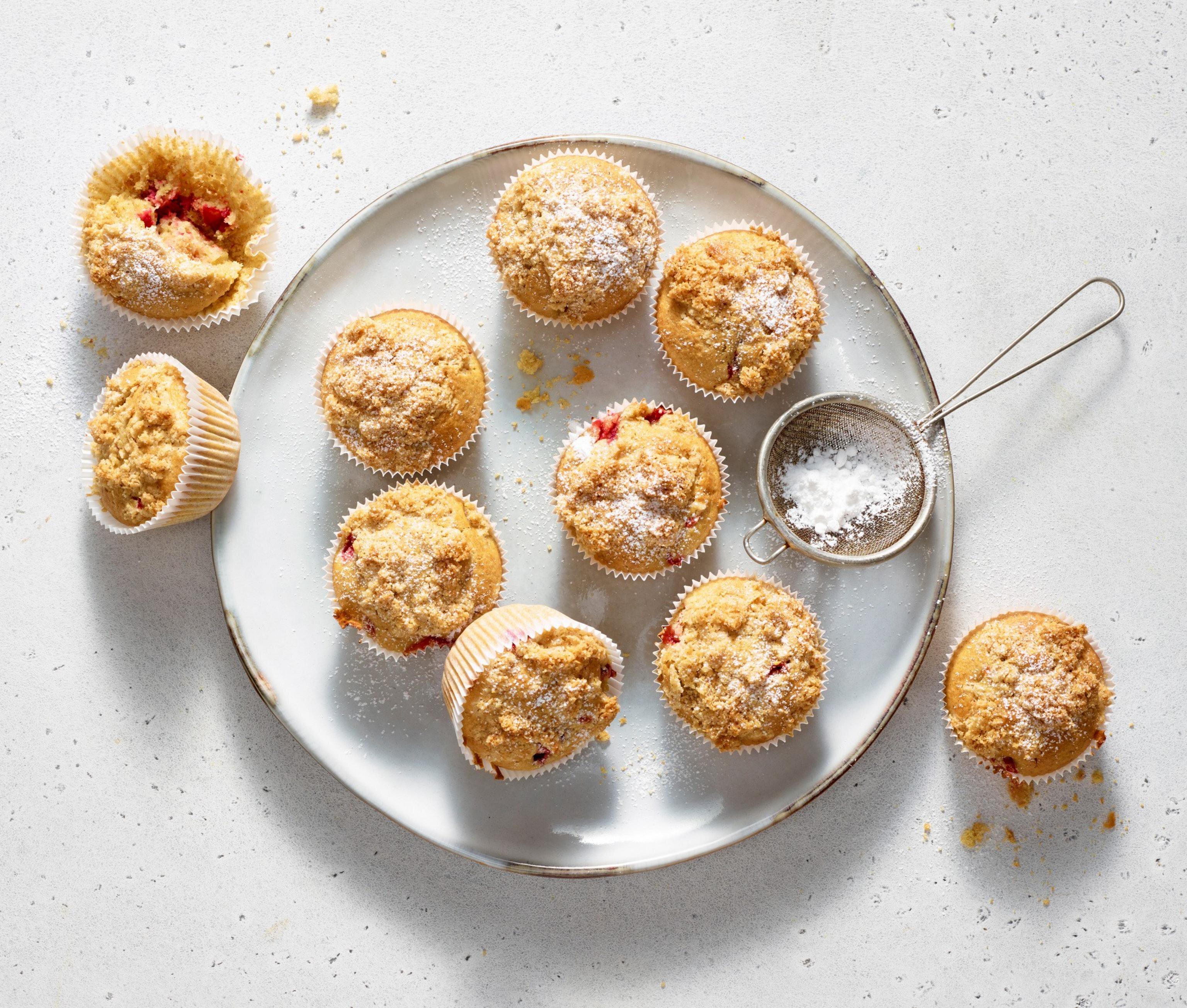 Glutenfreie Zwetschgen Muffins