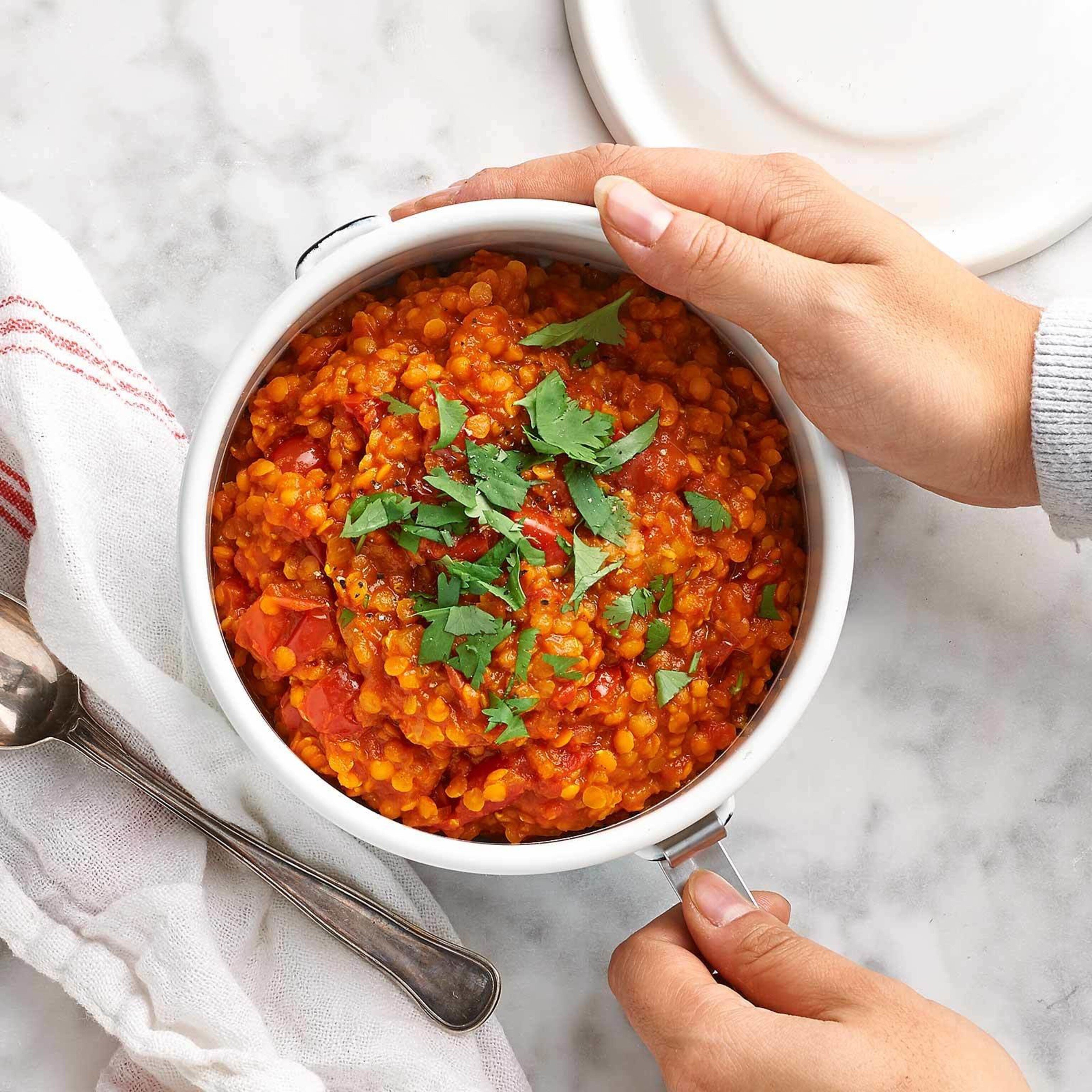 Glutenfreies Linsen-Curry