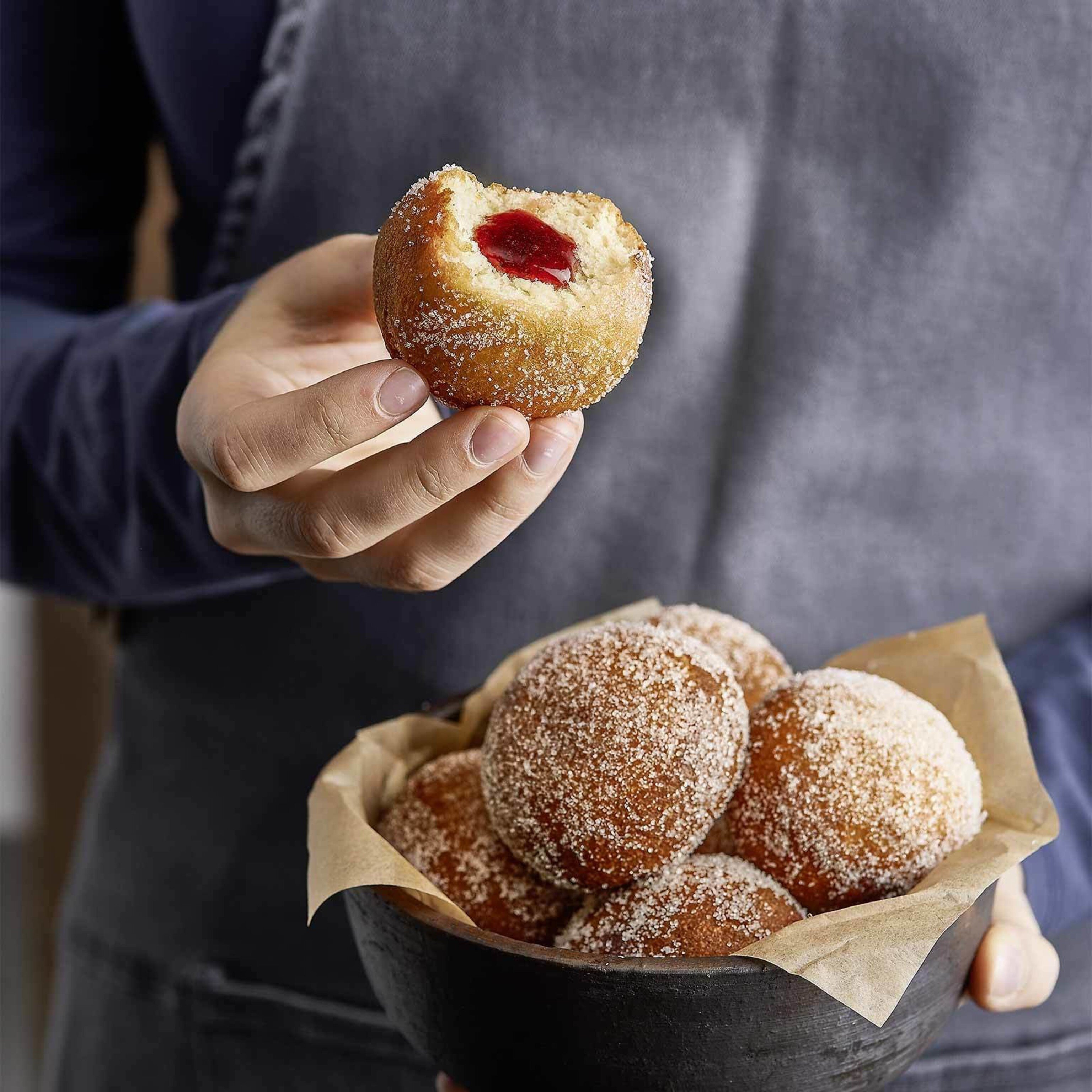 Boules de Berlin sans gluten