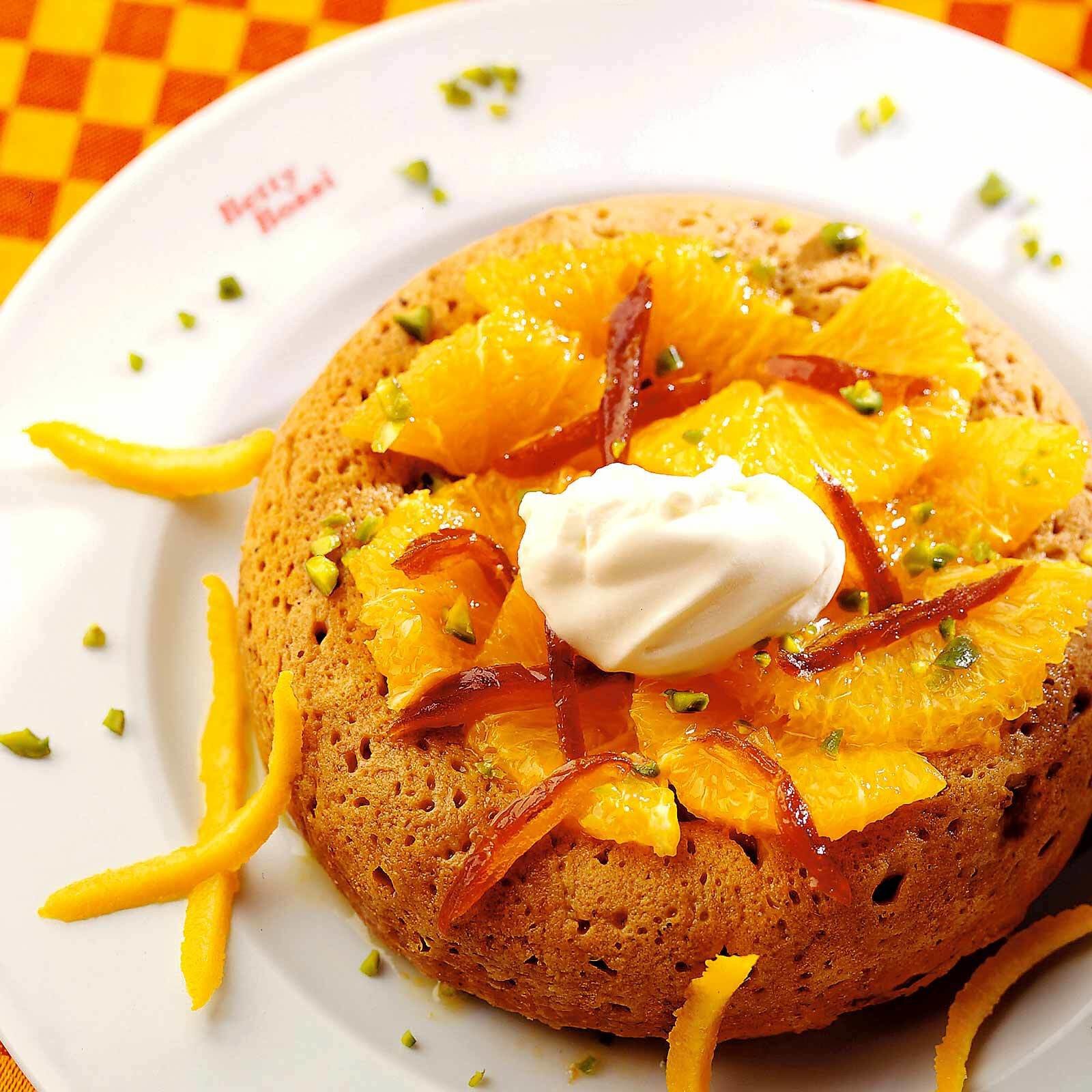 Savarin et salade d’oranges