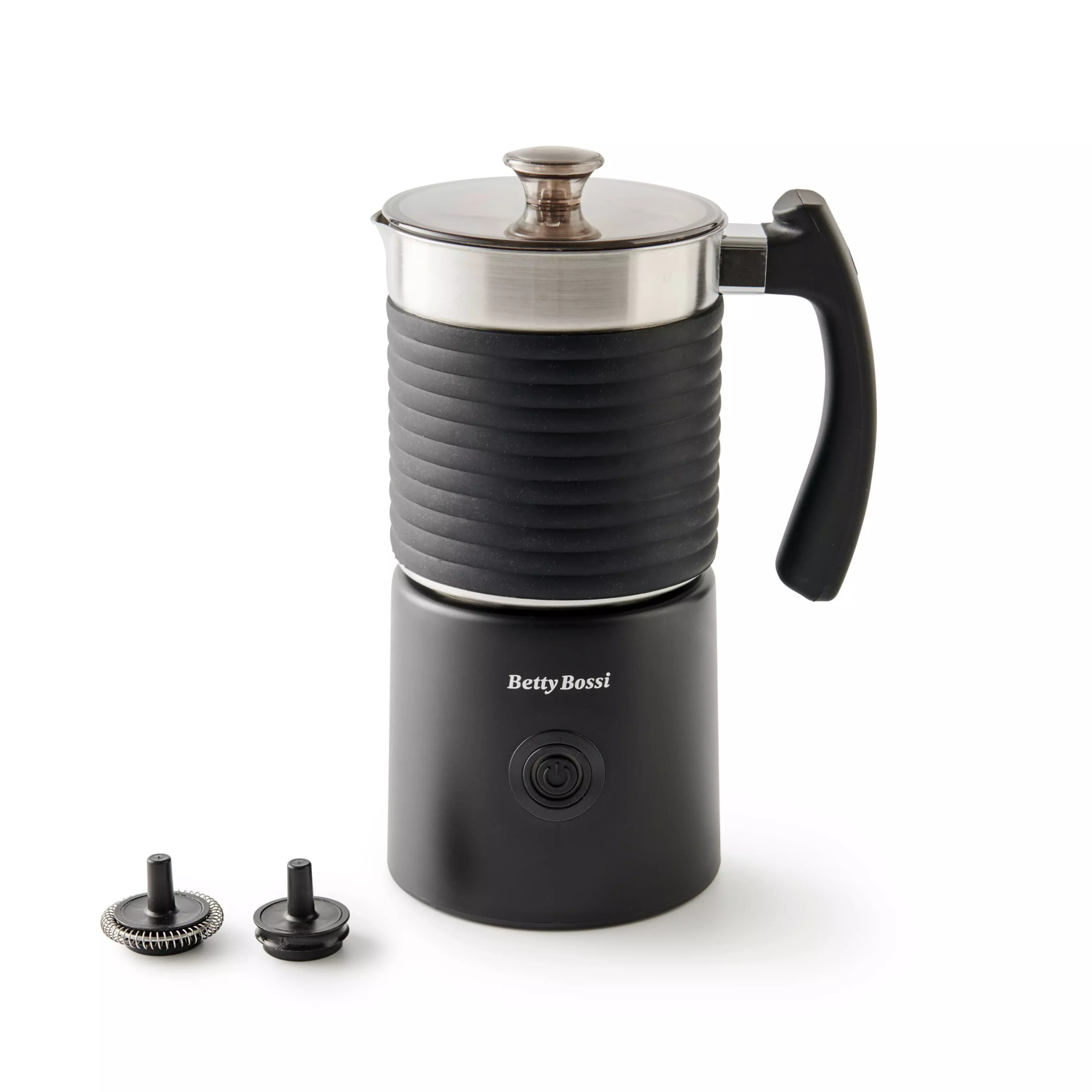 Mousseur à Lait Électrique 4-en-1 400W 590ml Chaud et Froid Fonctionnement Silencieux Acier Inoxydable Prise US