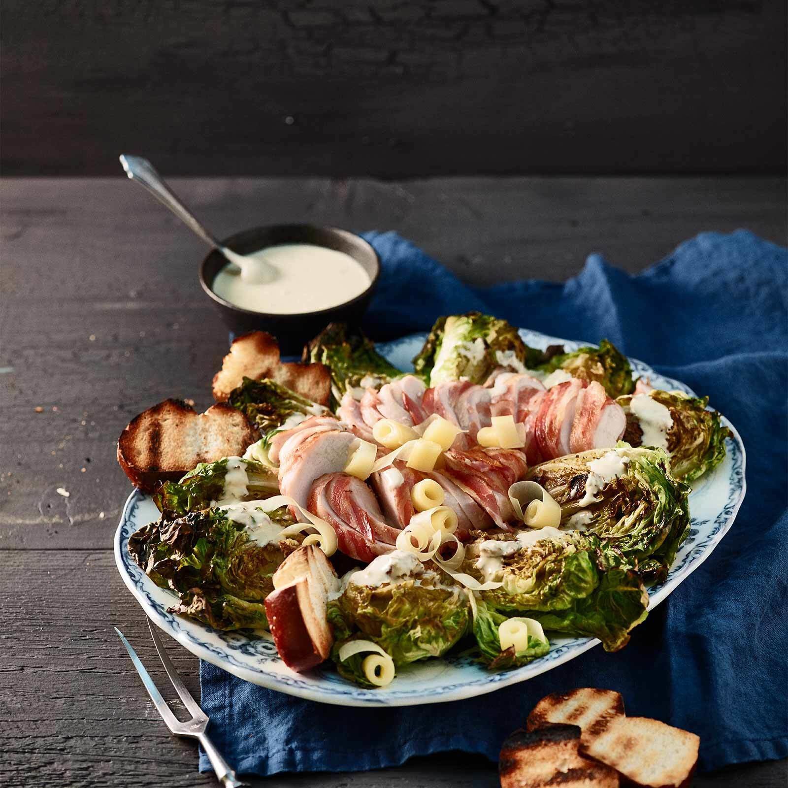 Grillierter Caesar Salad