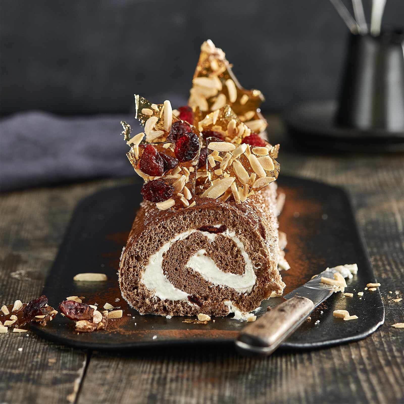 Eis-Gewürzroulade