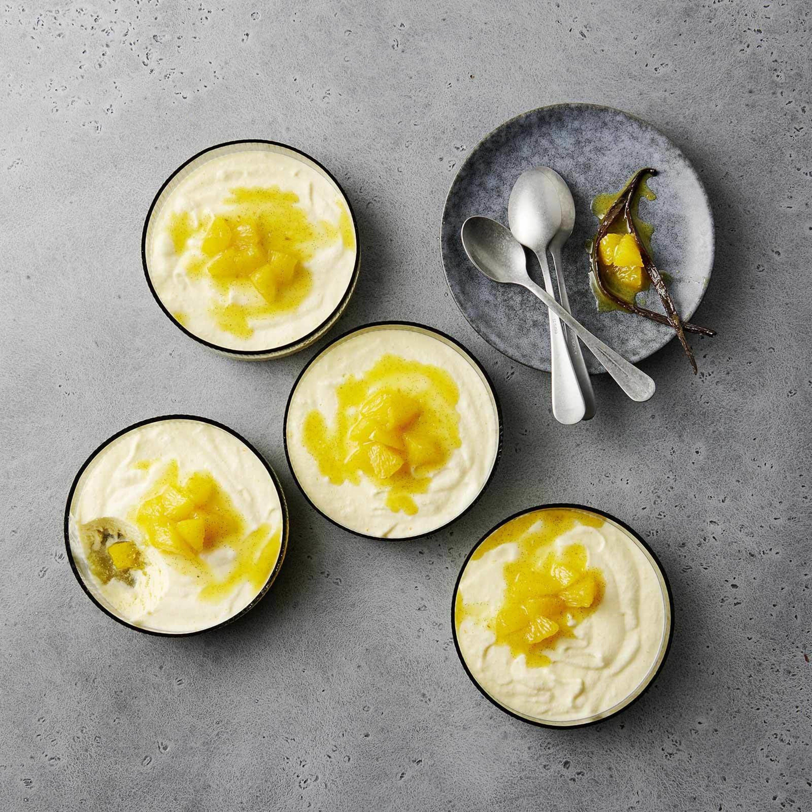 Orangen-Parfait