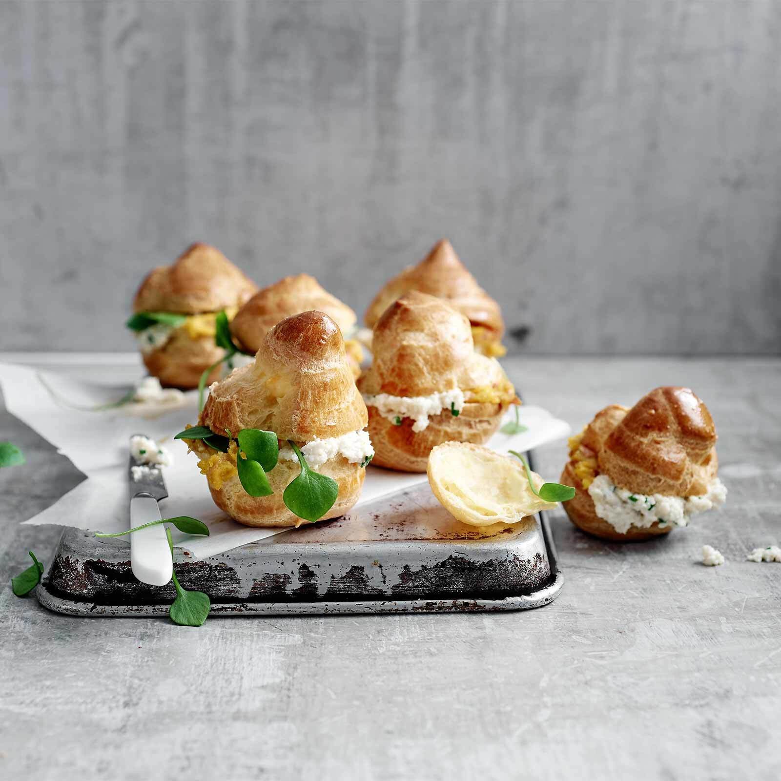 Petits choux salés