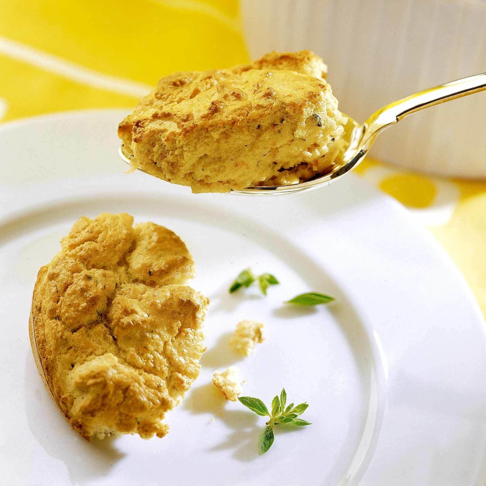Soufflé ricotta à l’origan