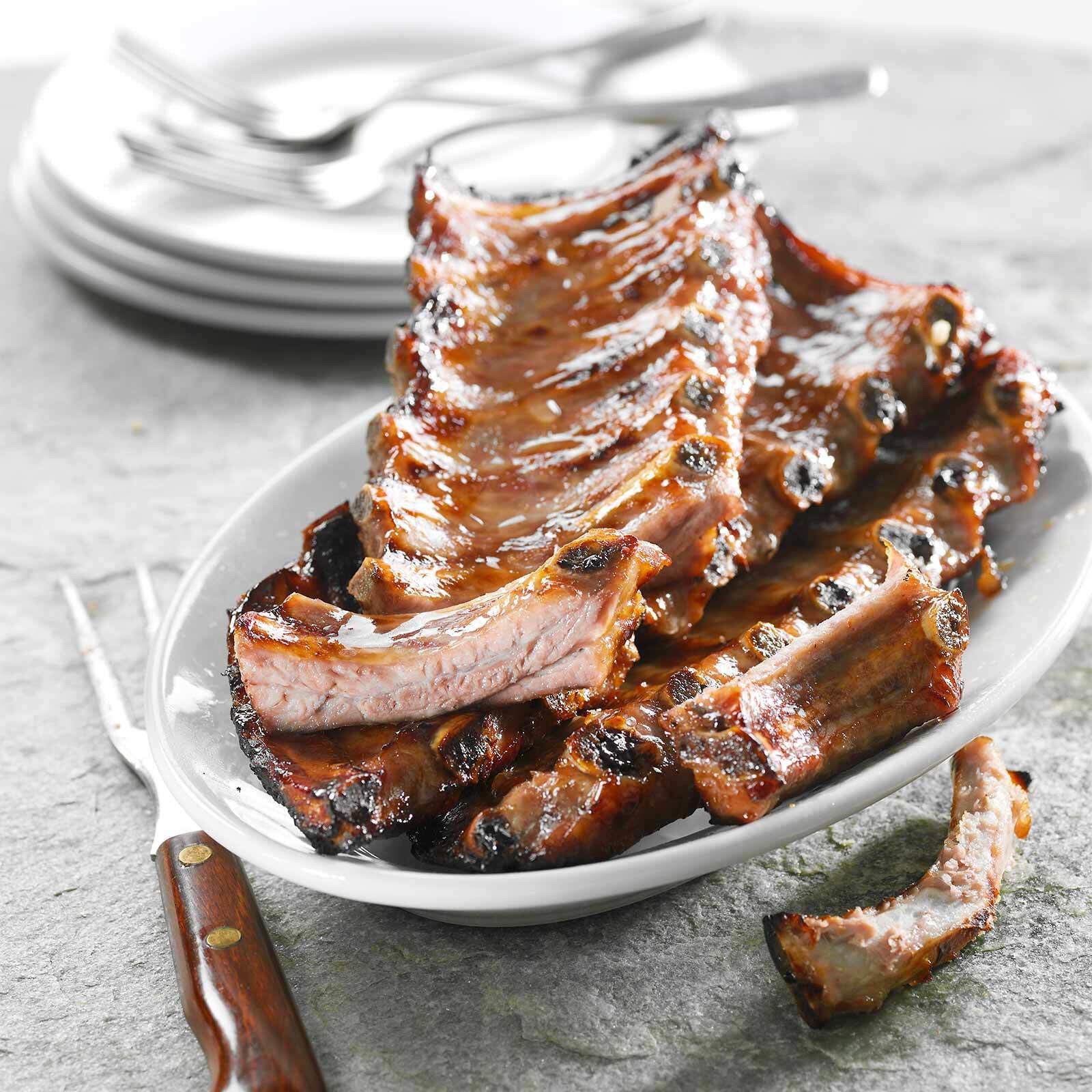 Spareribs mit Honigmarinade