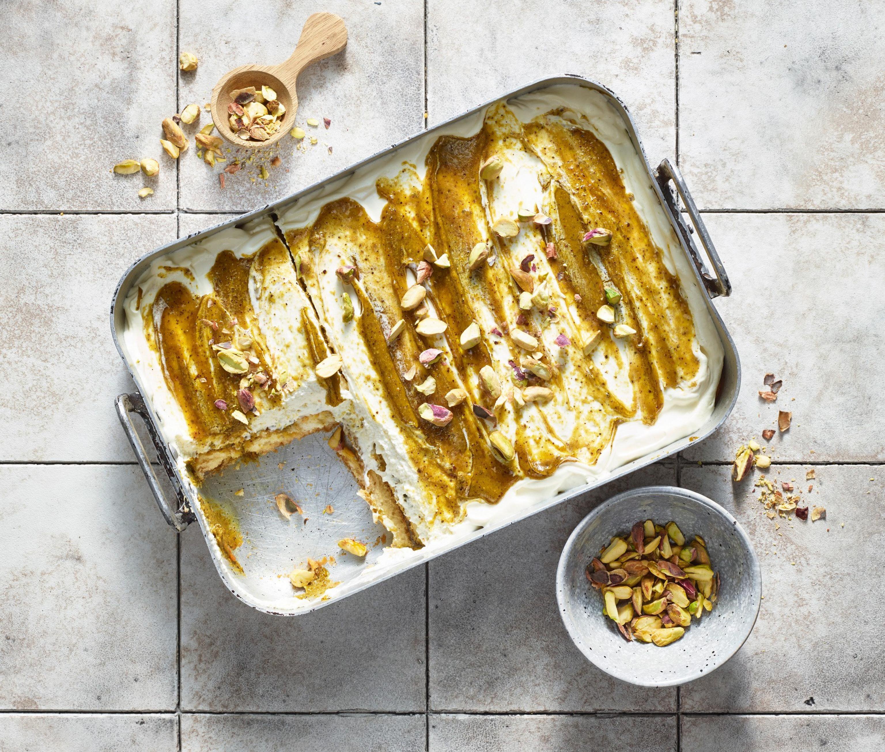 Tiramisu à la pistache