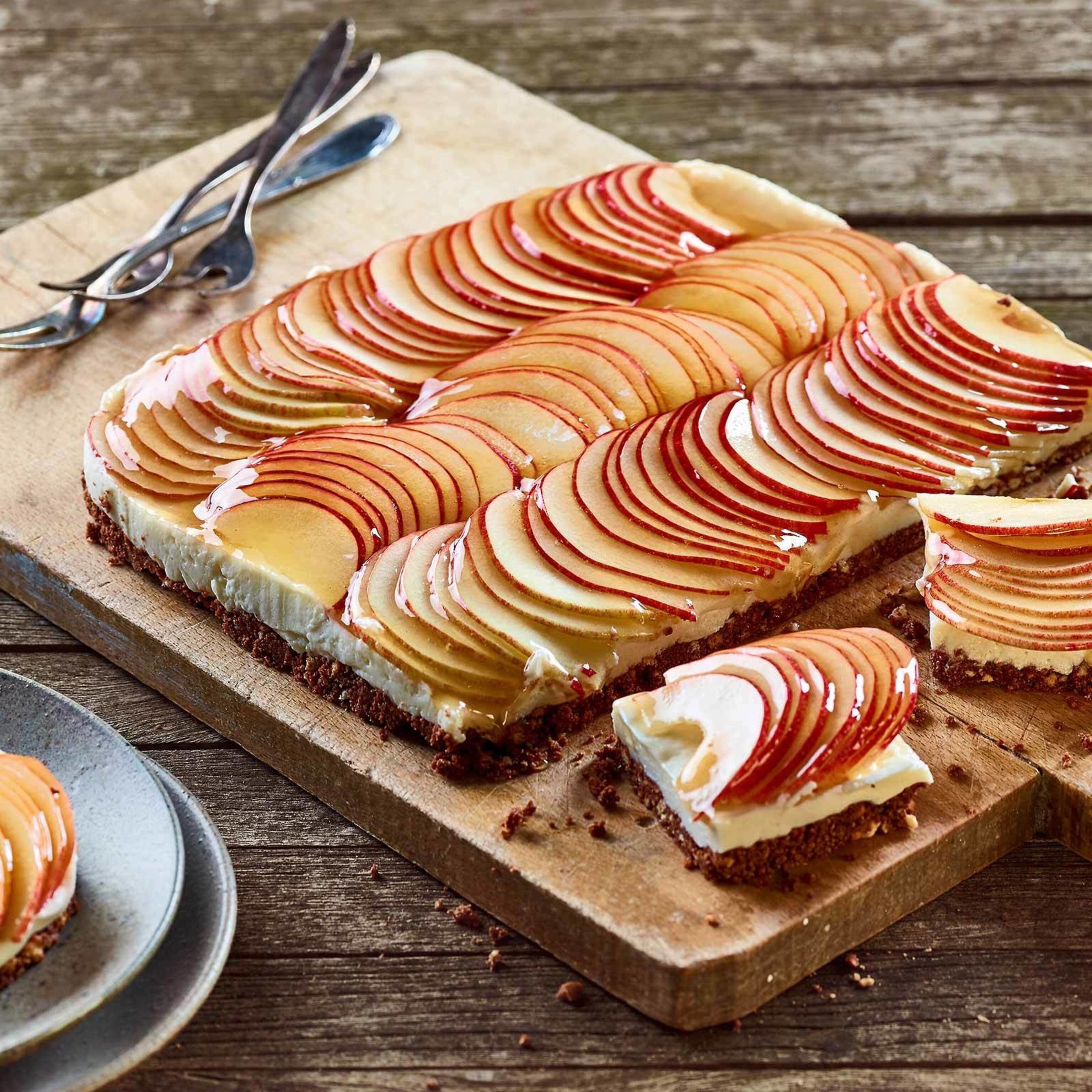 Cheesecake aux pommes
