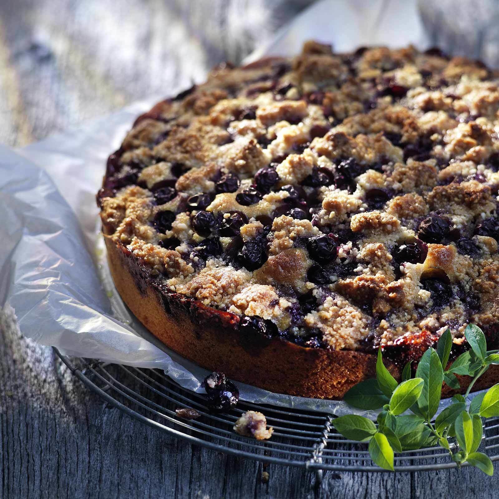 Blaubeer-Streuselkuchen