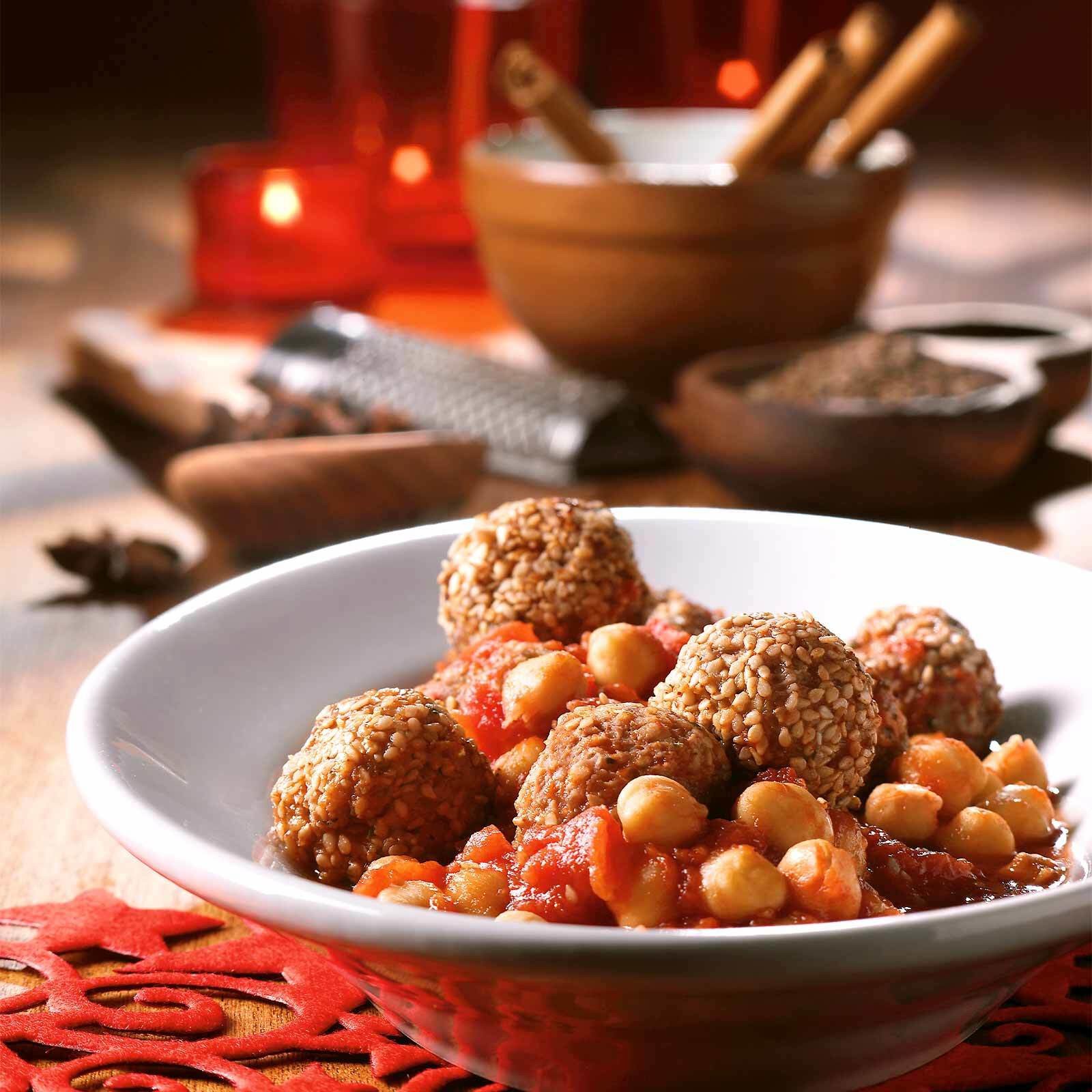 Boulettes de viande au sésame