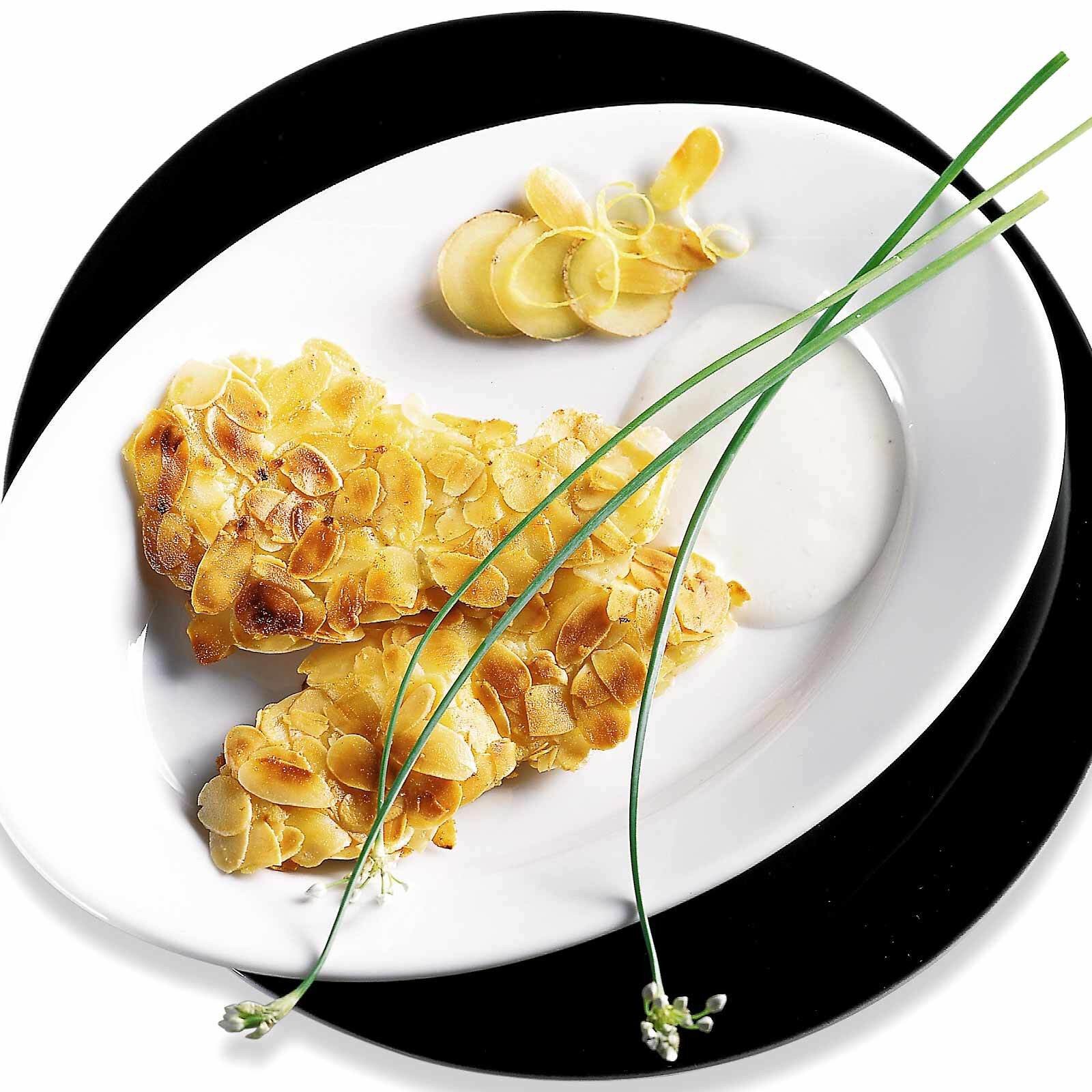 Fischfilets mit Mandelkruste
