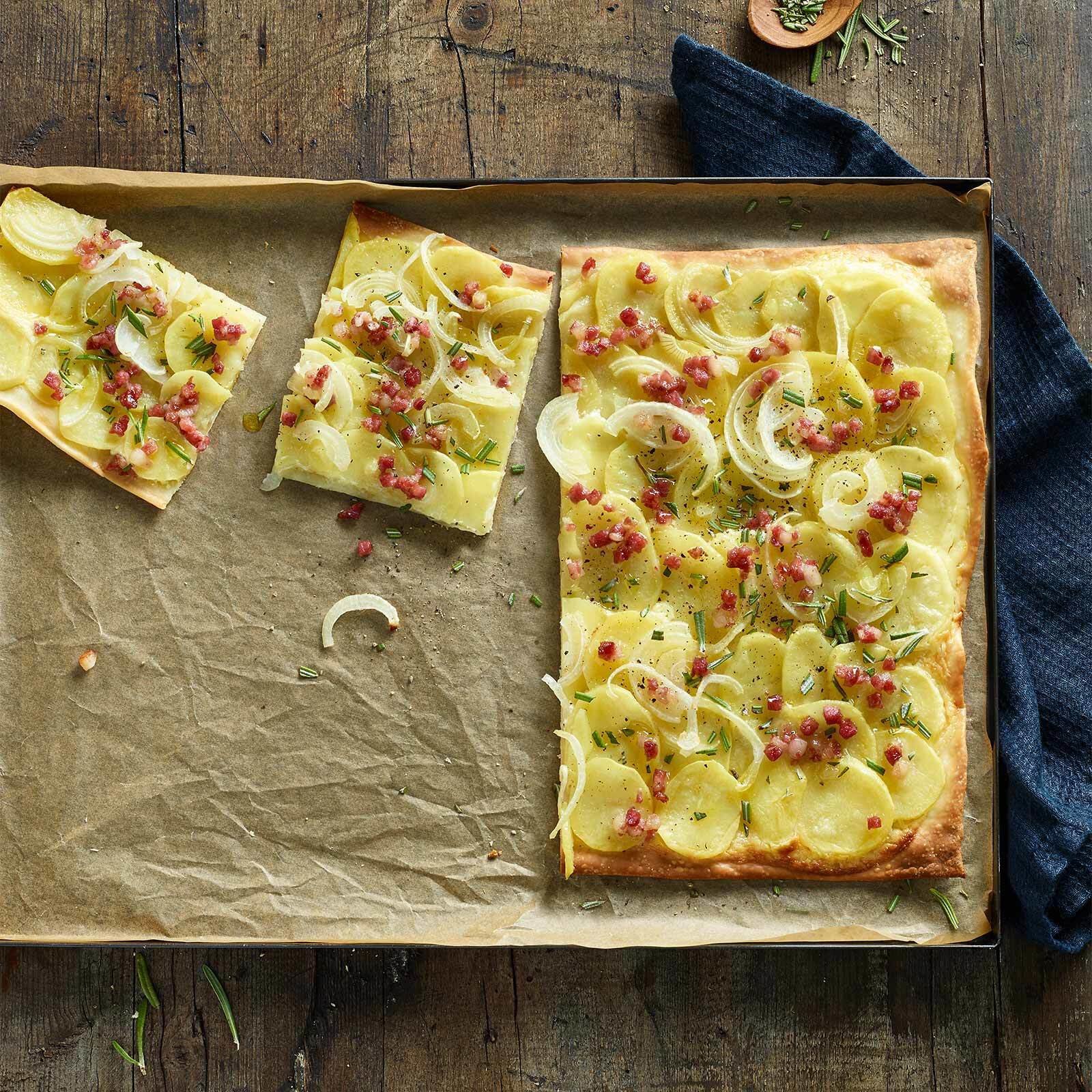 Kartoffel-Flammkuchen