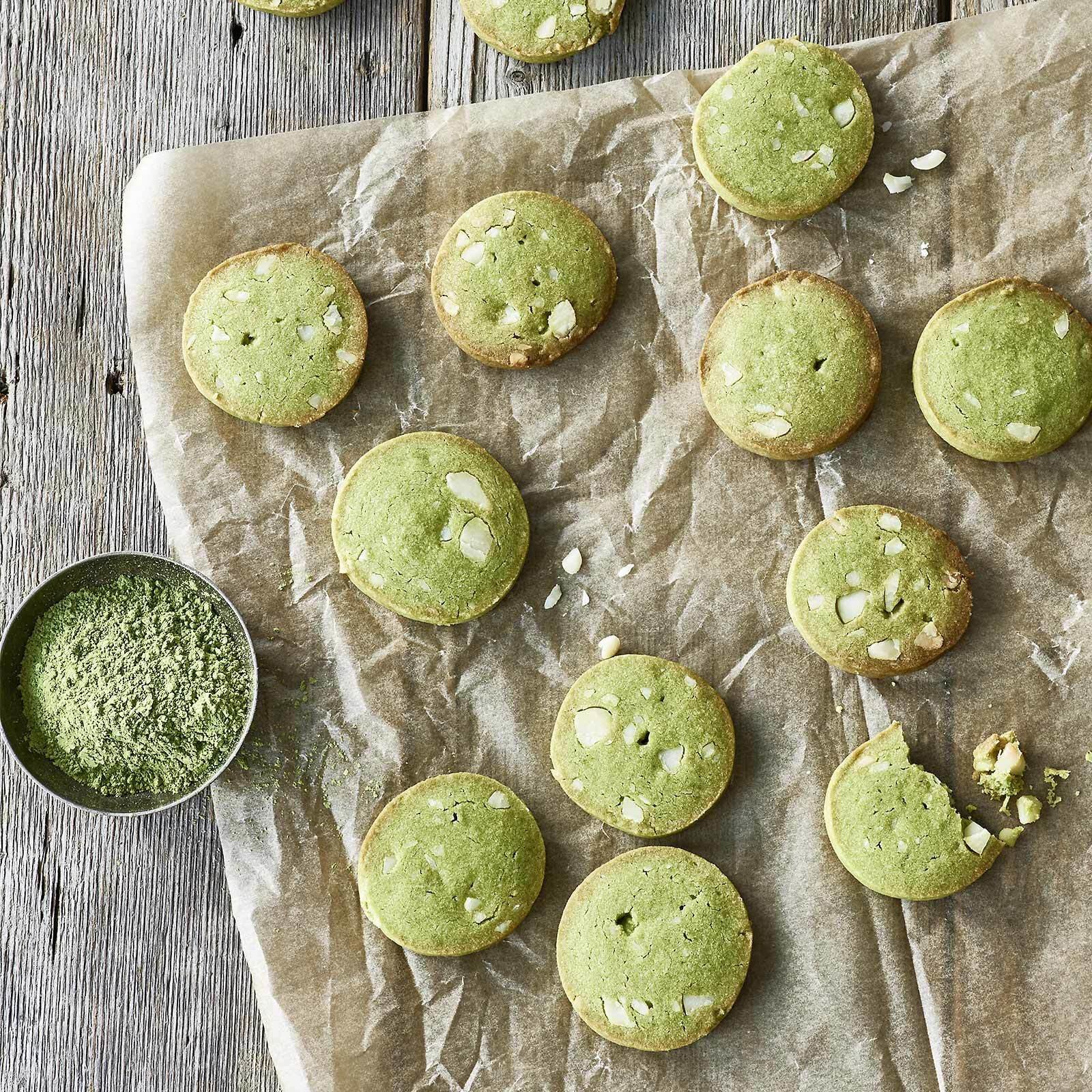 Matcha-Guetzli