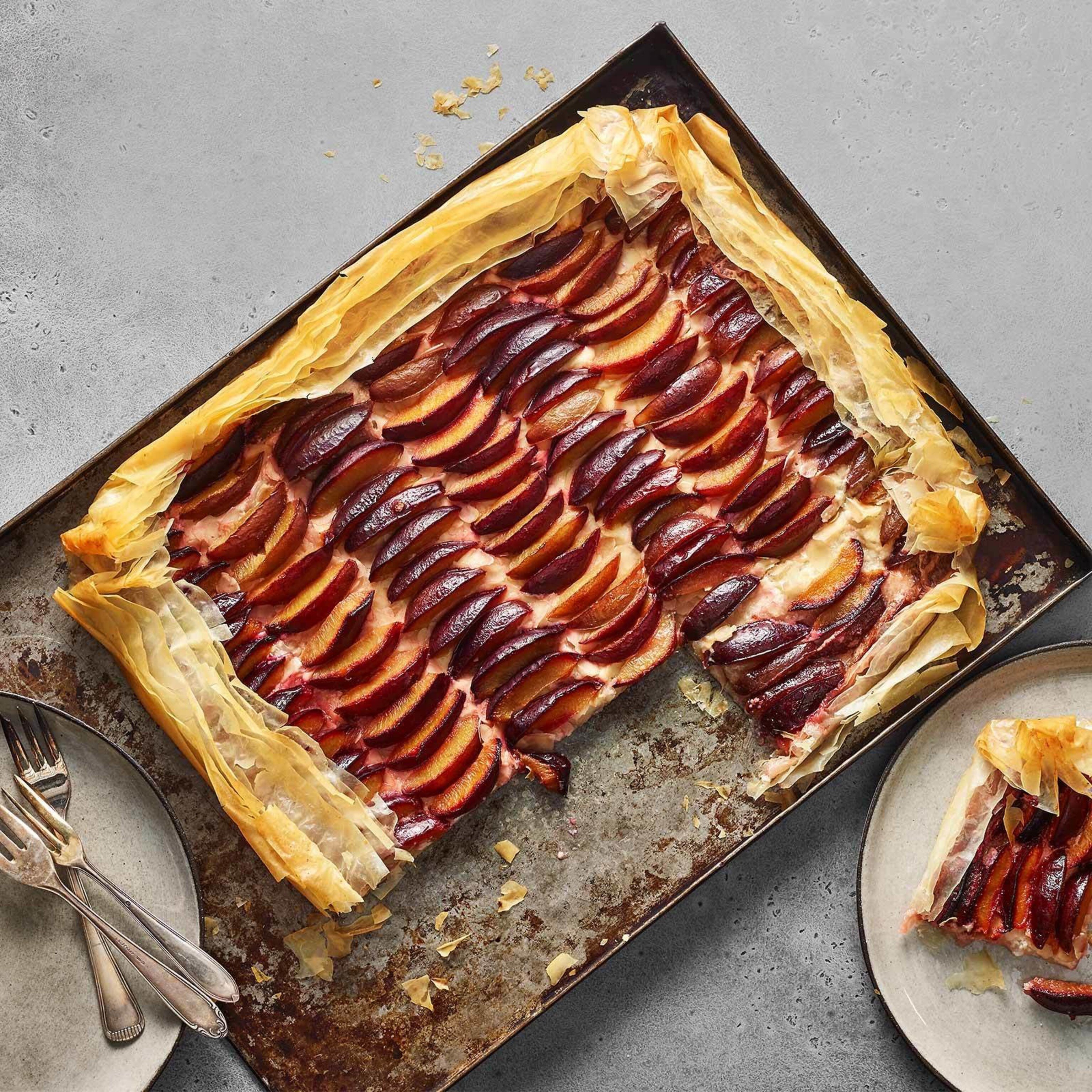 Tarte aux pruneaux