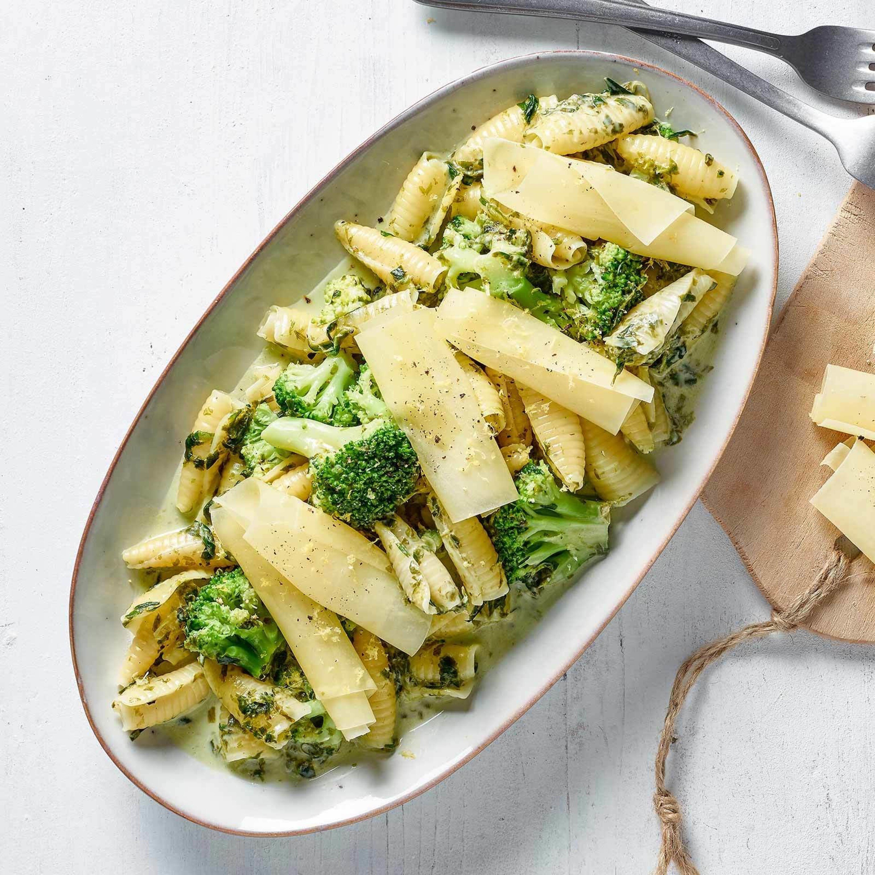 Broccoli-Bärlauch-Pasta