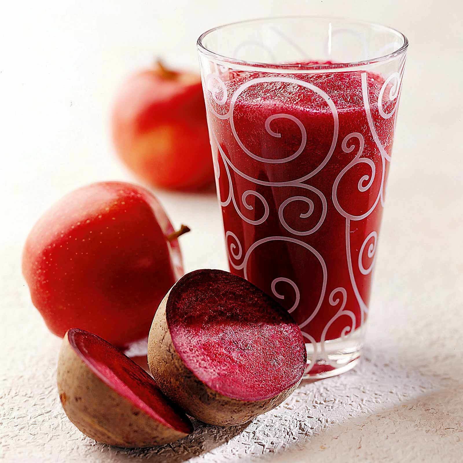 Apfel-Randen-Drink