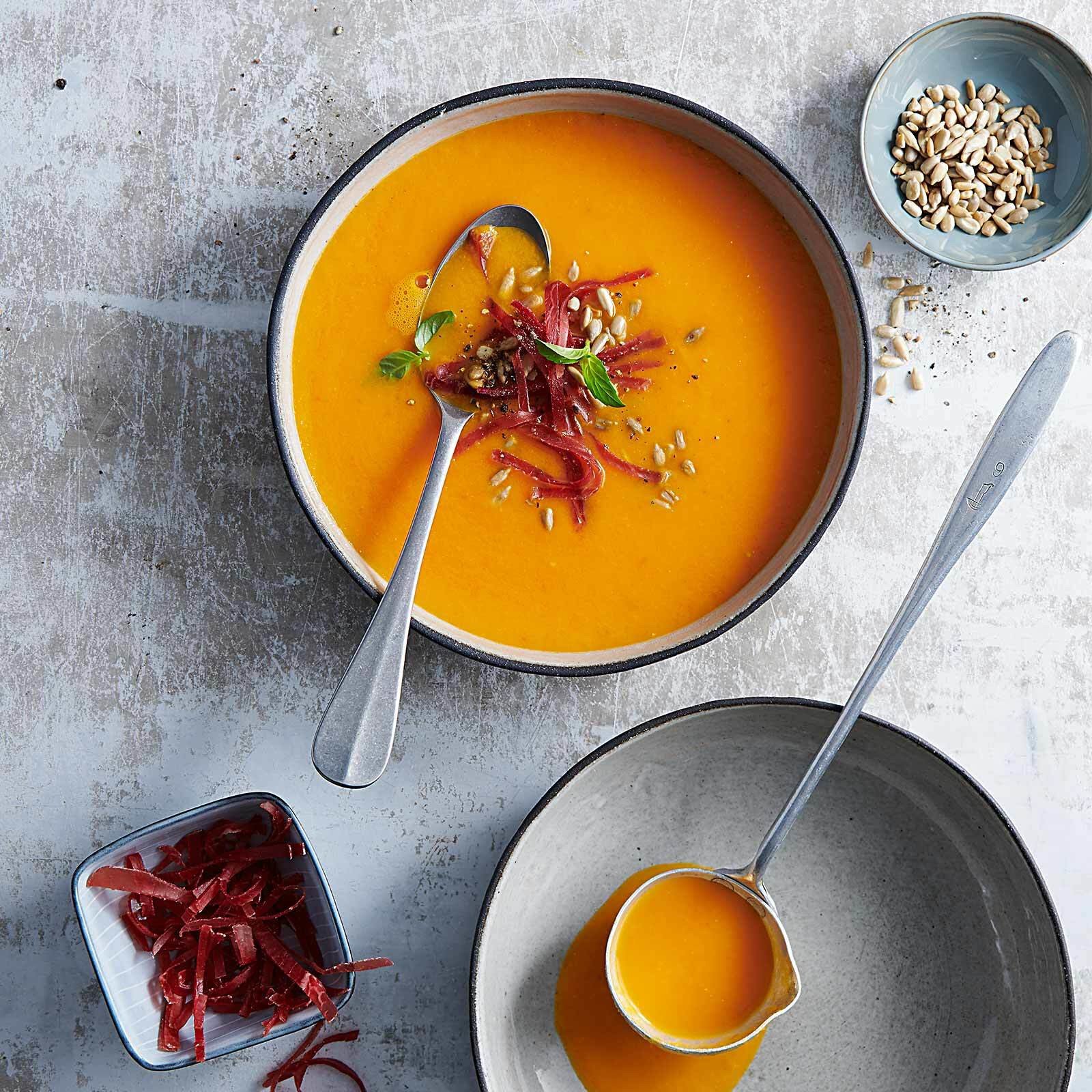 Tomaten-Rüebli-Suppe