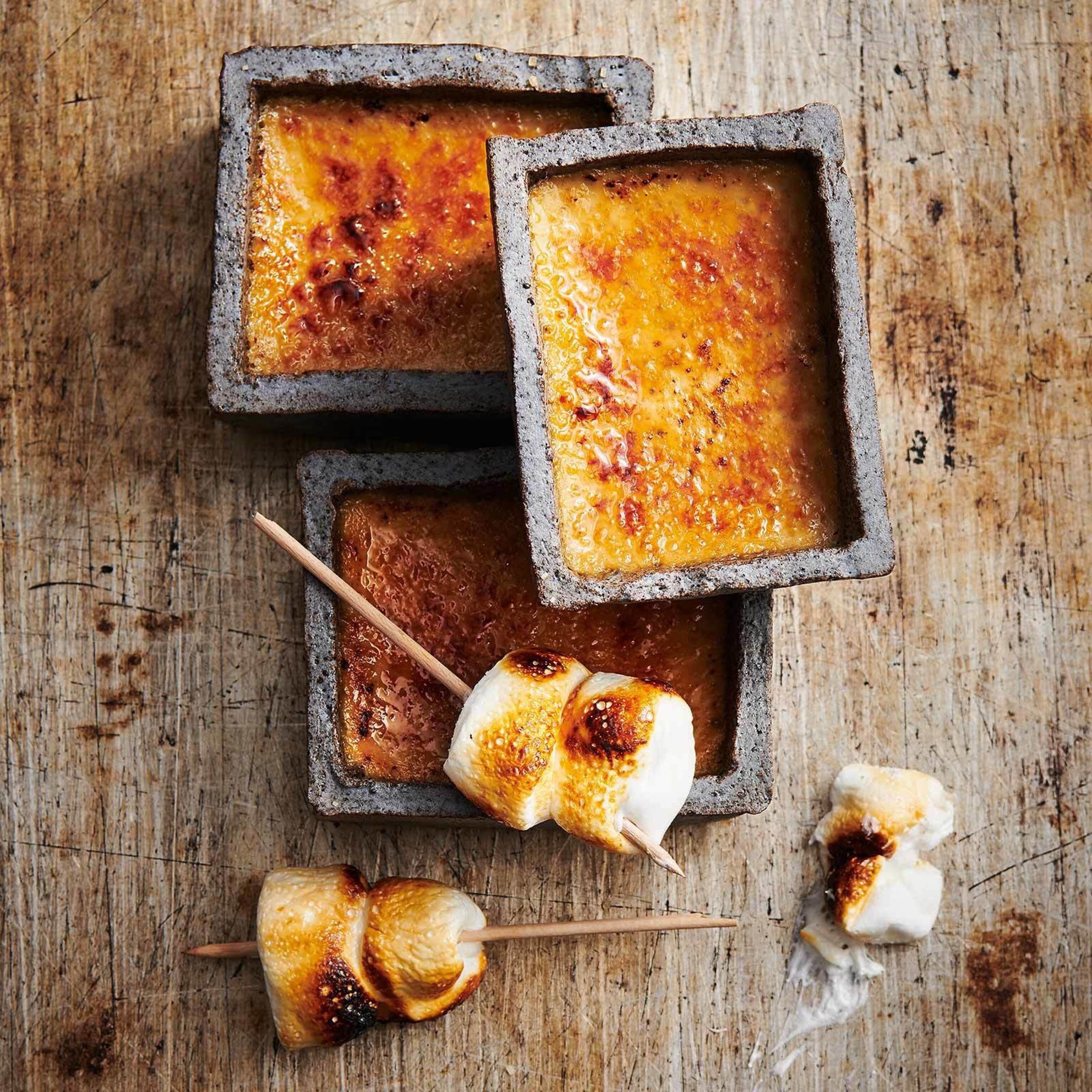 Crème brûlée au café