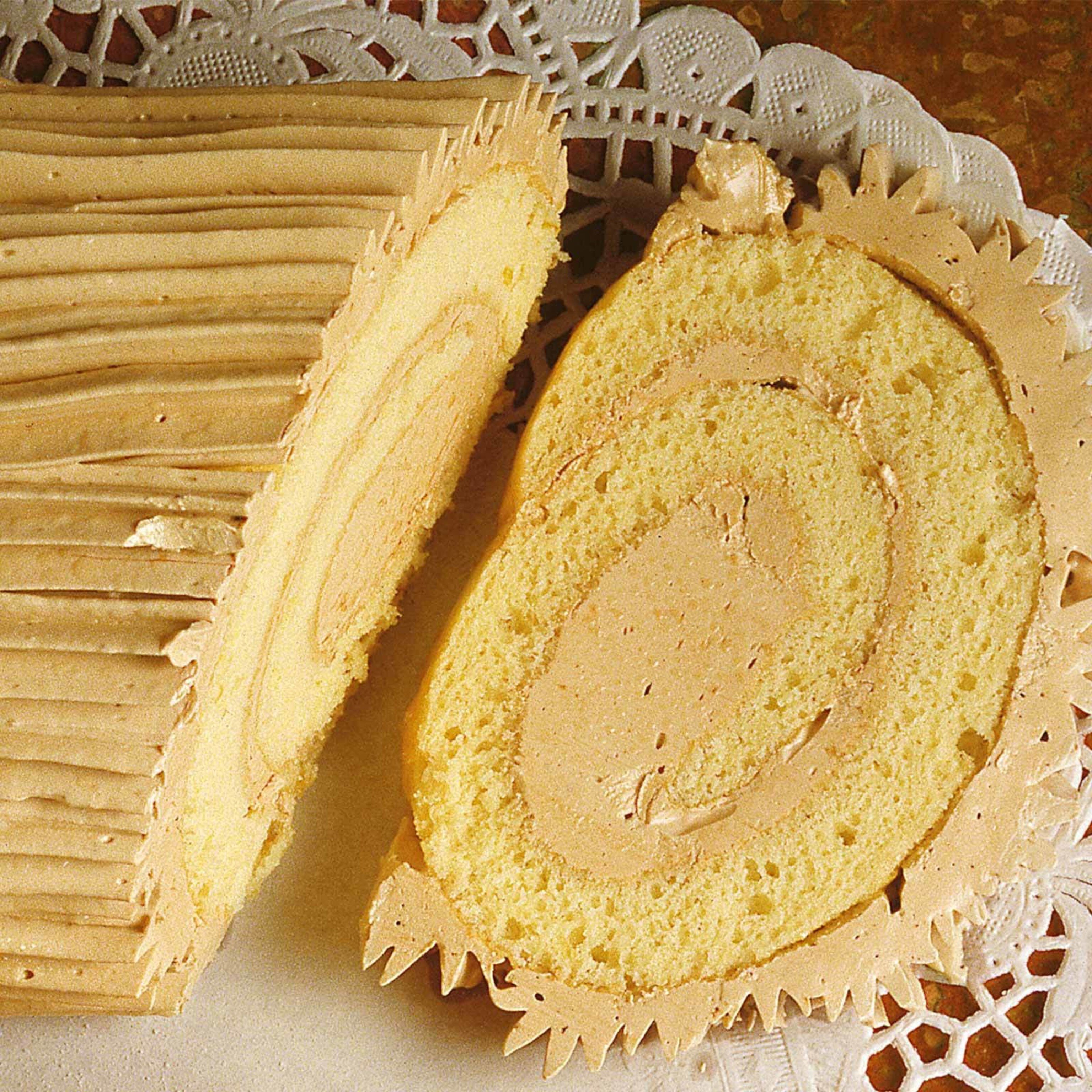 Bûche de Noël au moka