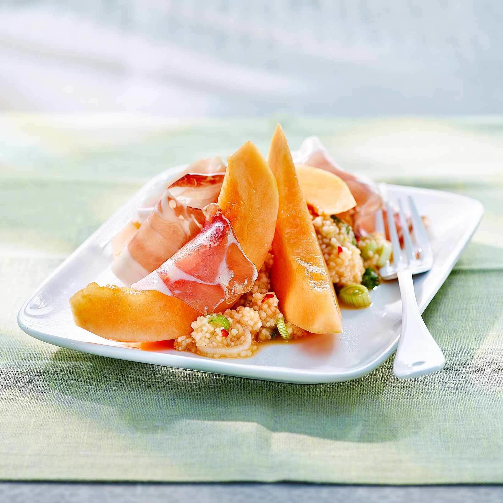 Melon-jambon cru