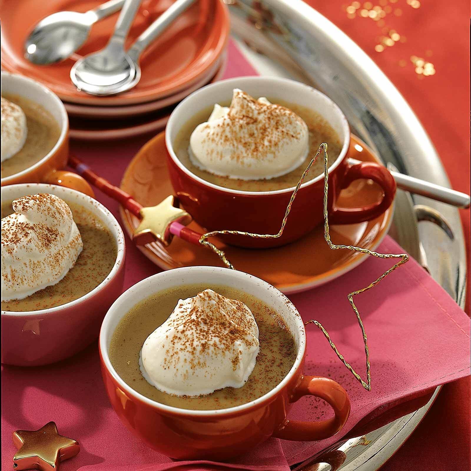 Schokolade-Mokka-Flans
