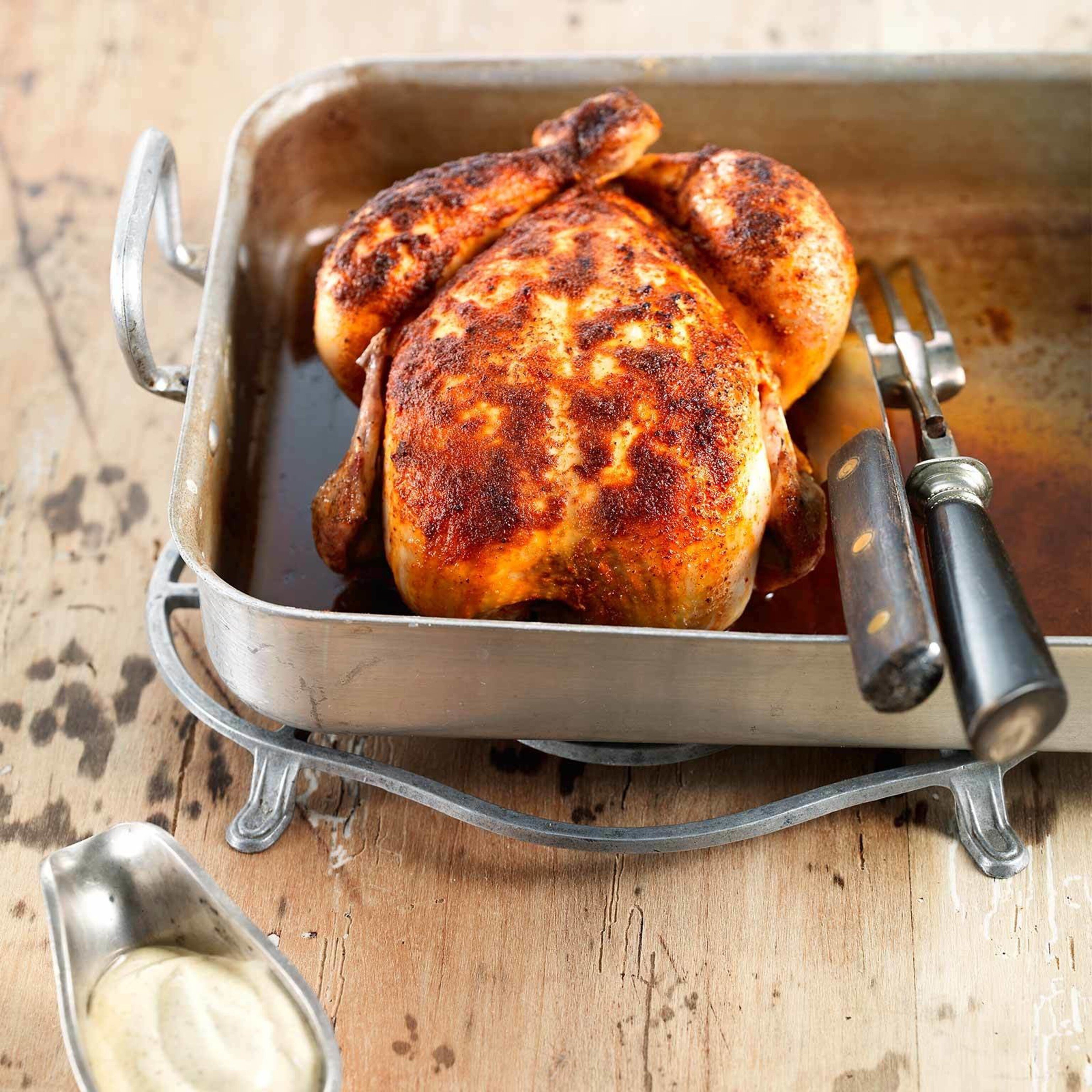 Knuspriges Poulet aus dem Ofen