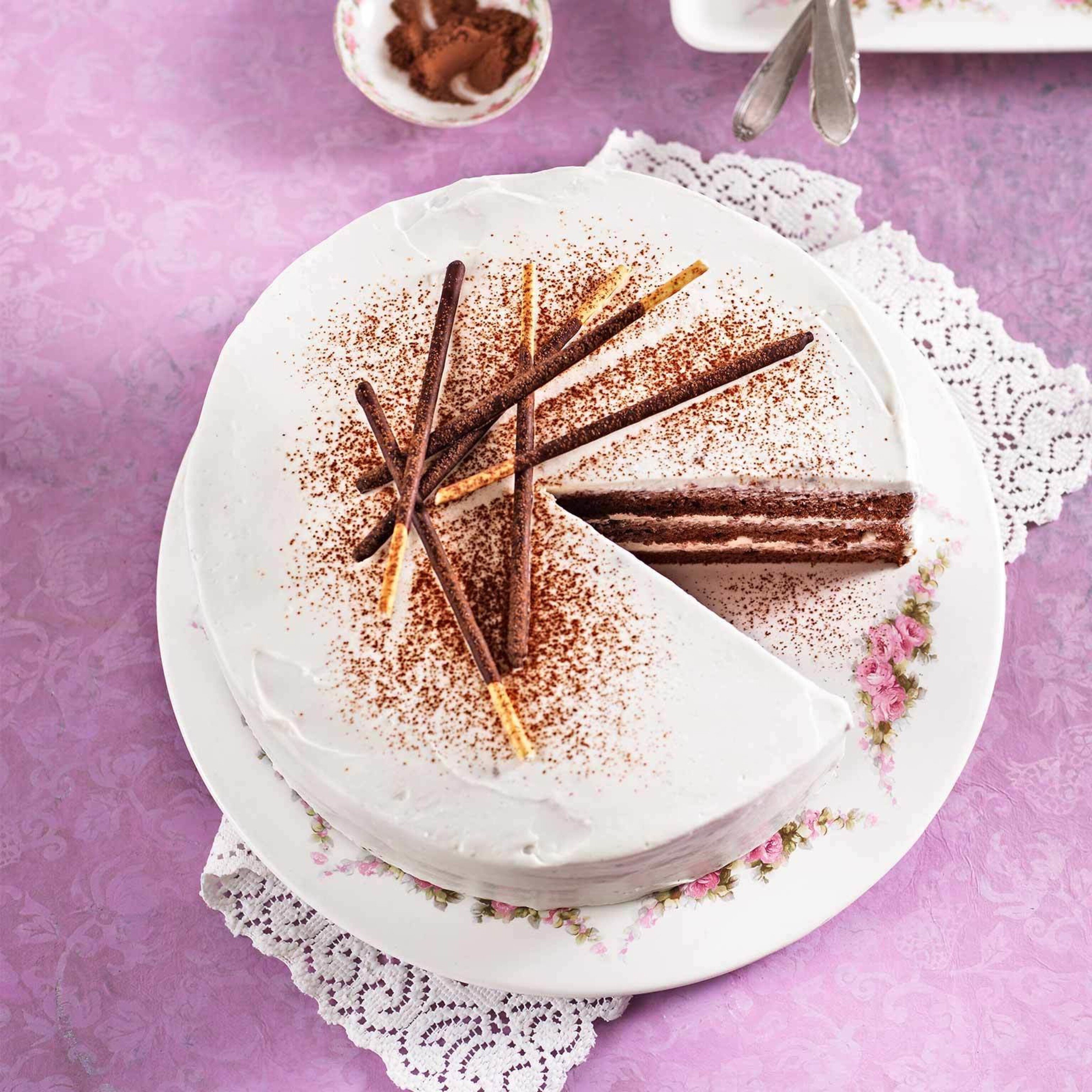 Schokoladetorte mit Eierlikör