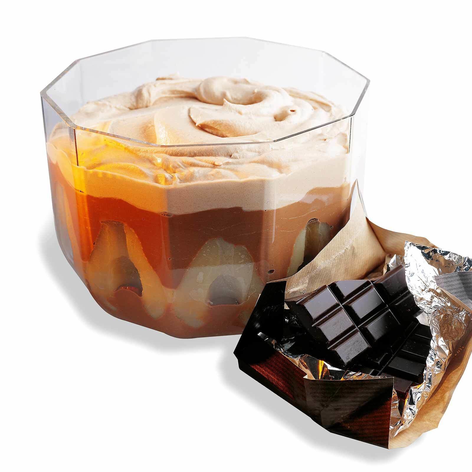 Crème au chocolat aux poires