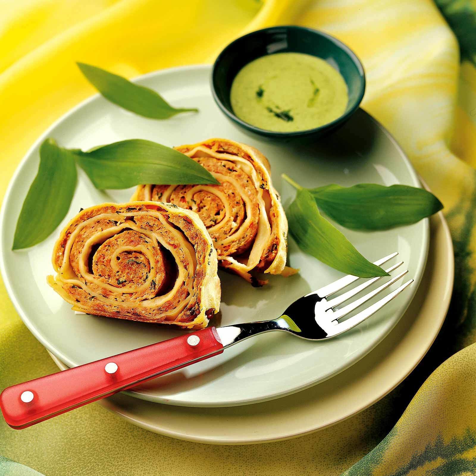 Roulades à l’ail des ours