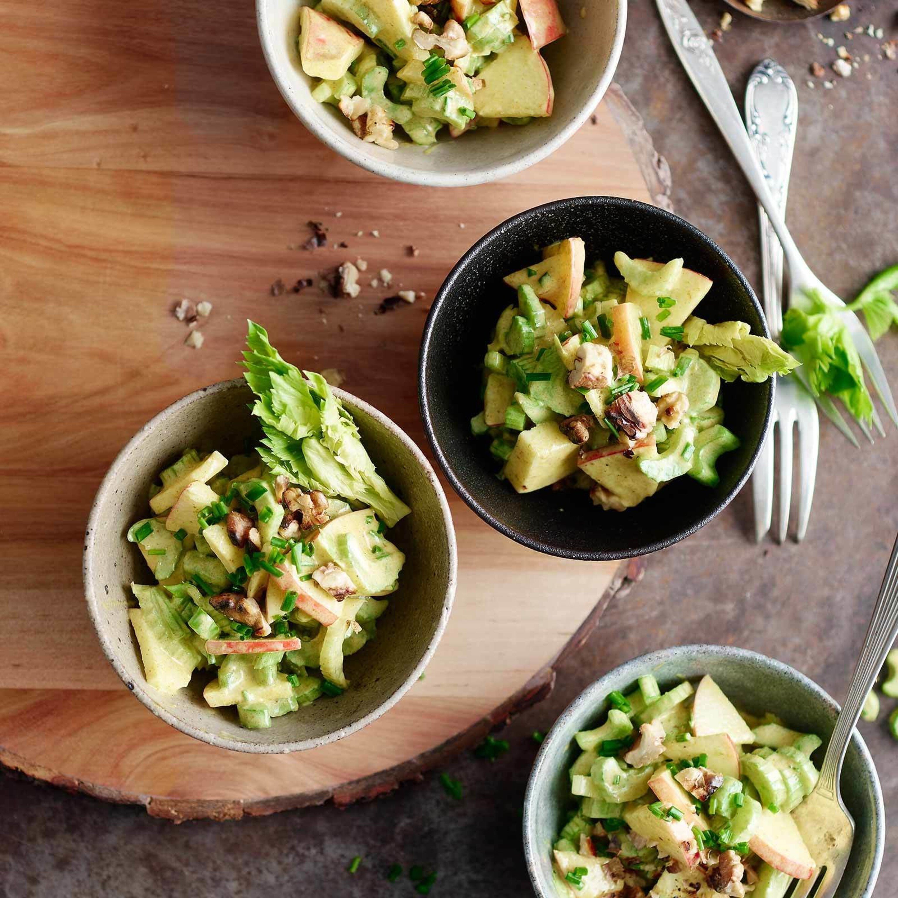 Salade pomme-céleri-branche