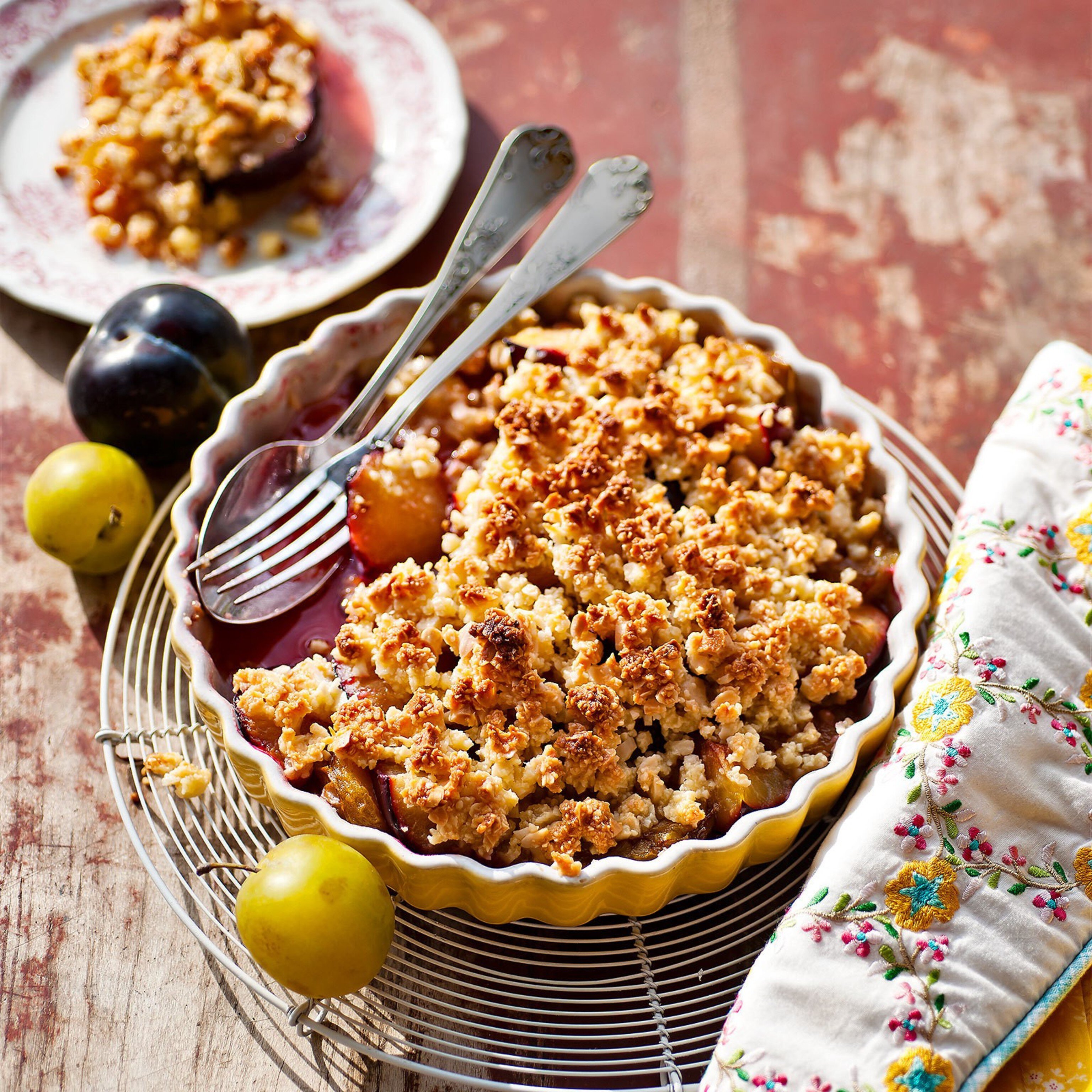 Pflaumen-Streusel