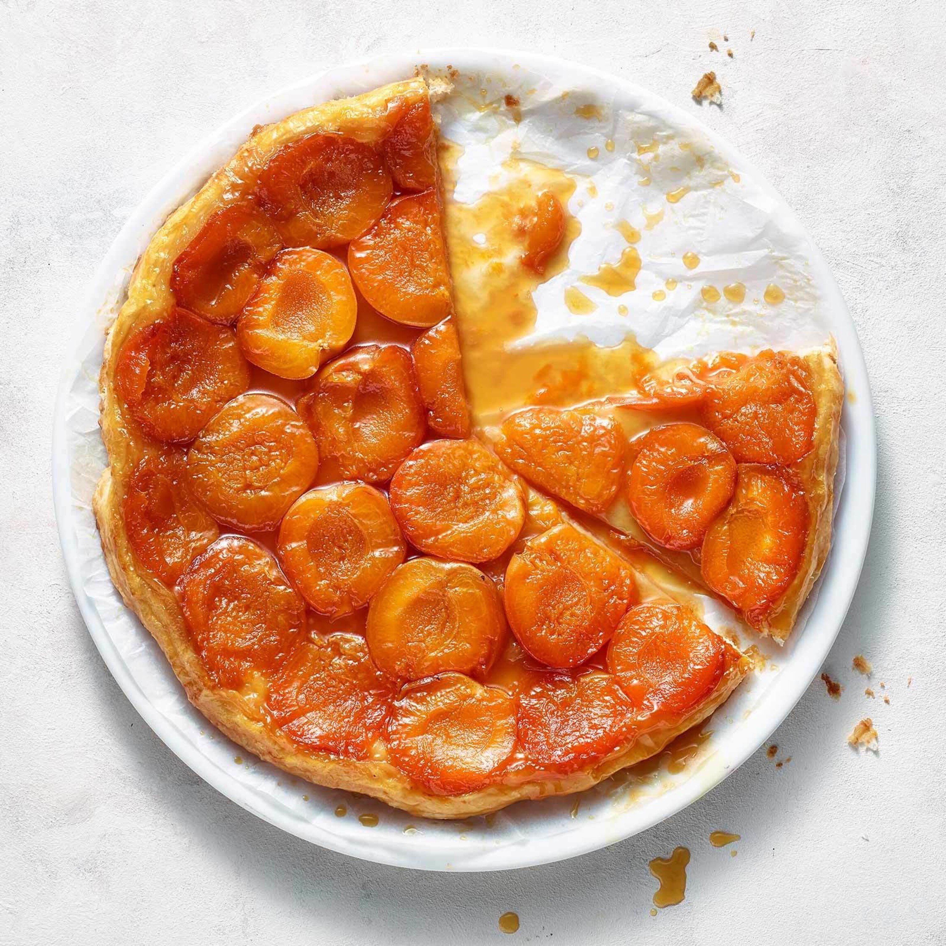 Aprikosen-Tarte-Tatin
