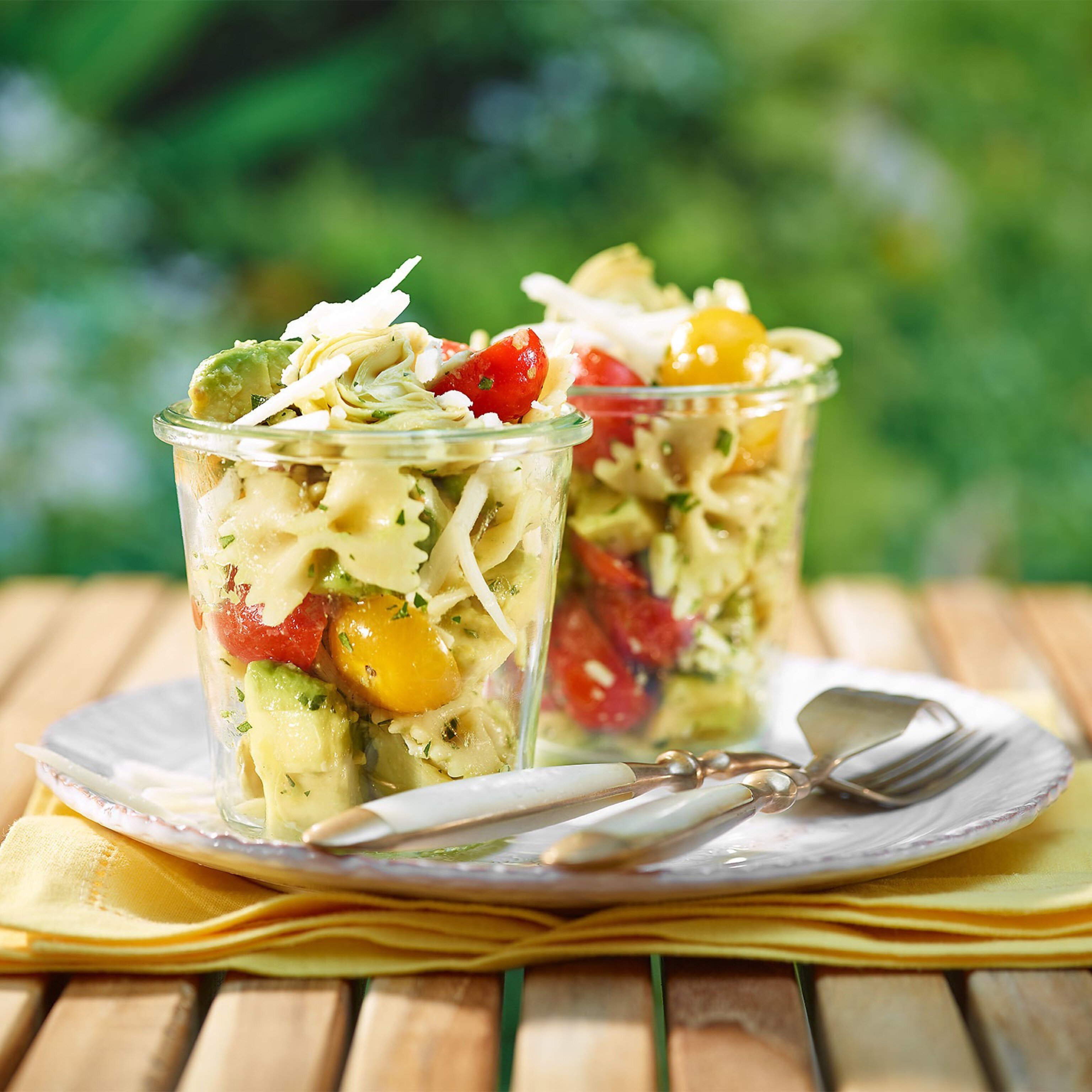 Teigwaren-Chavroux-Salat