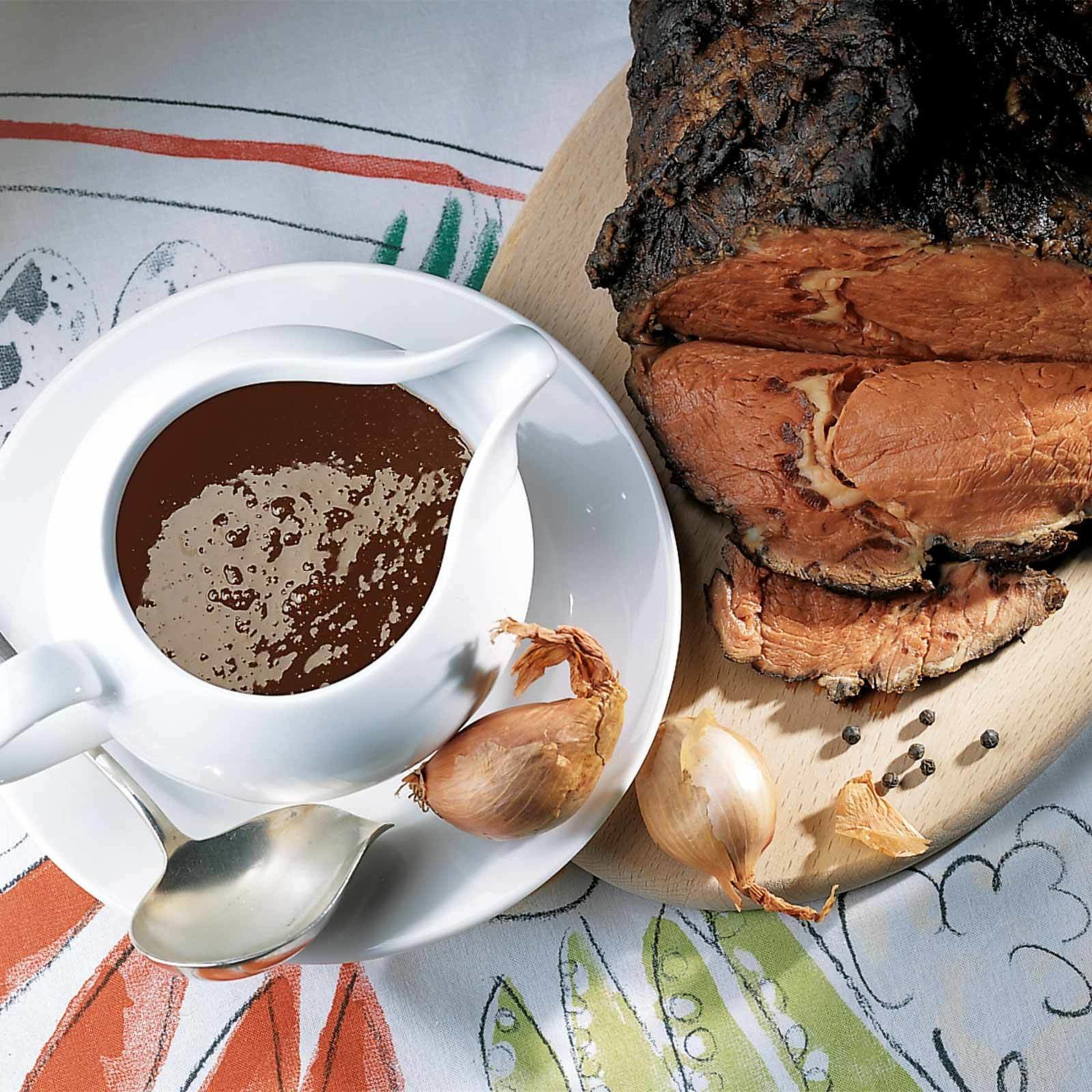 Hohrückenbraten mit Balsamico-Sauce