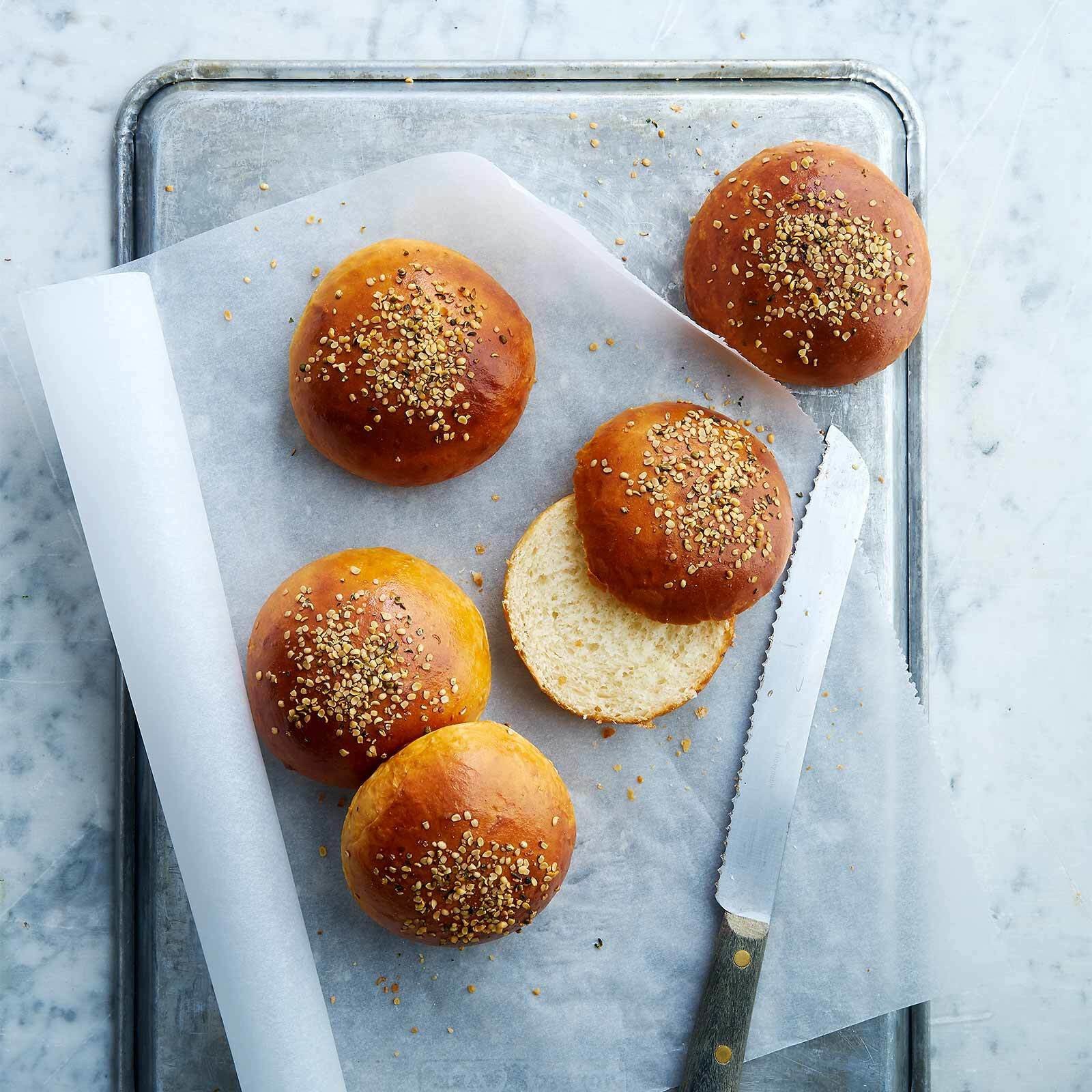 Burger buns (petits pains à hamburger)