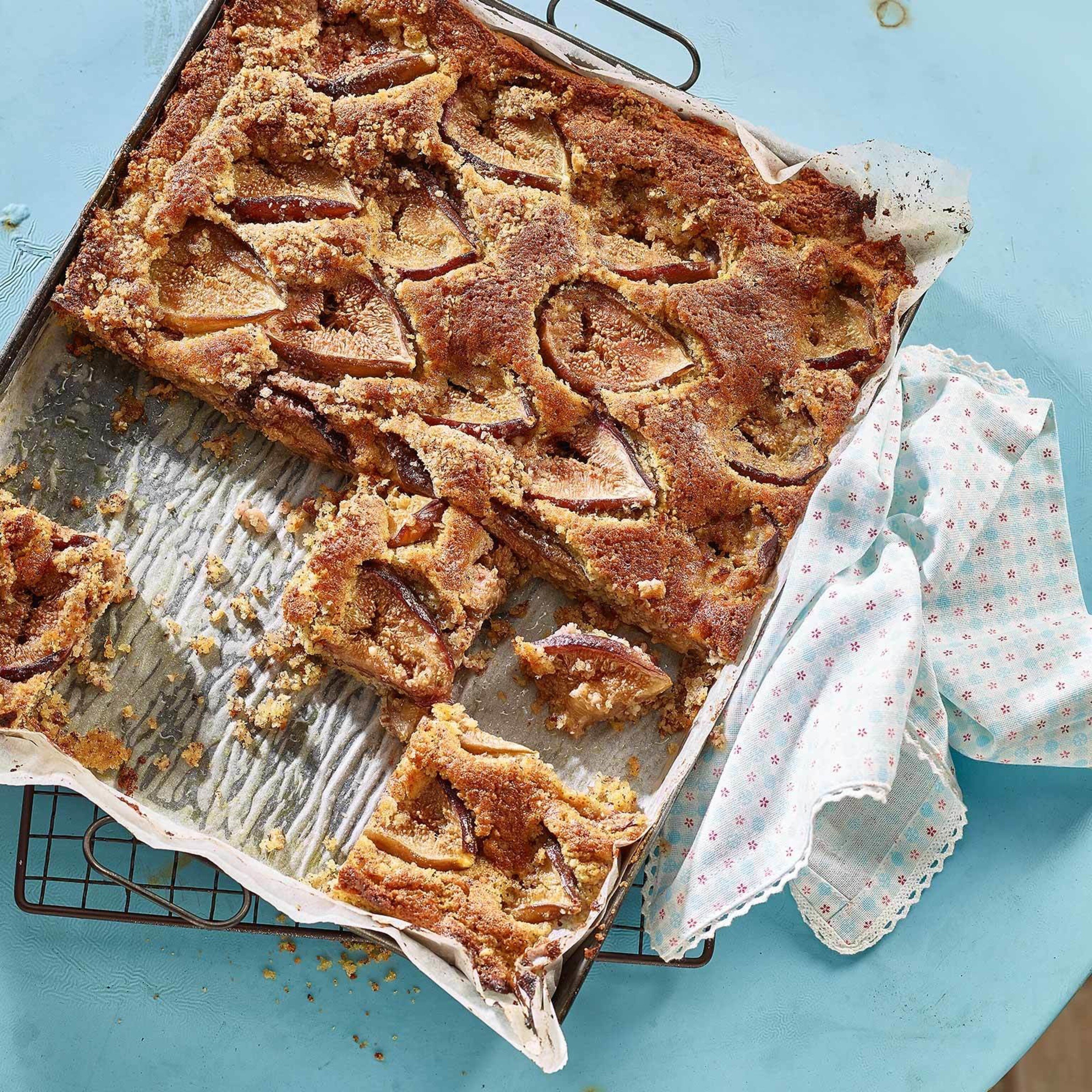 Gâteau aux figues et streusel