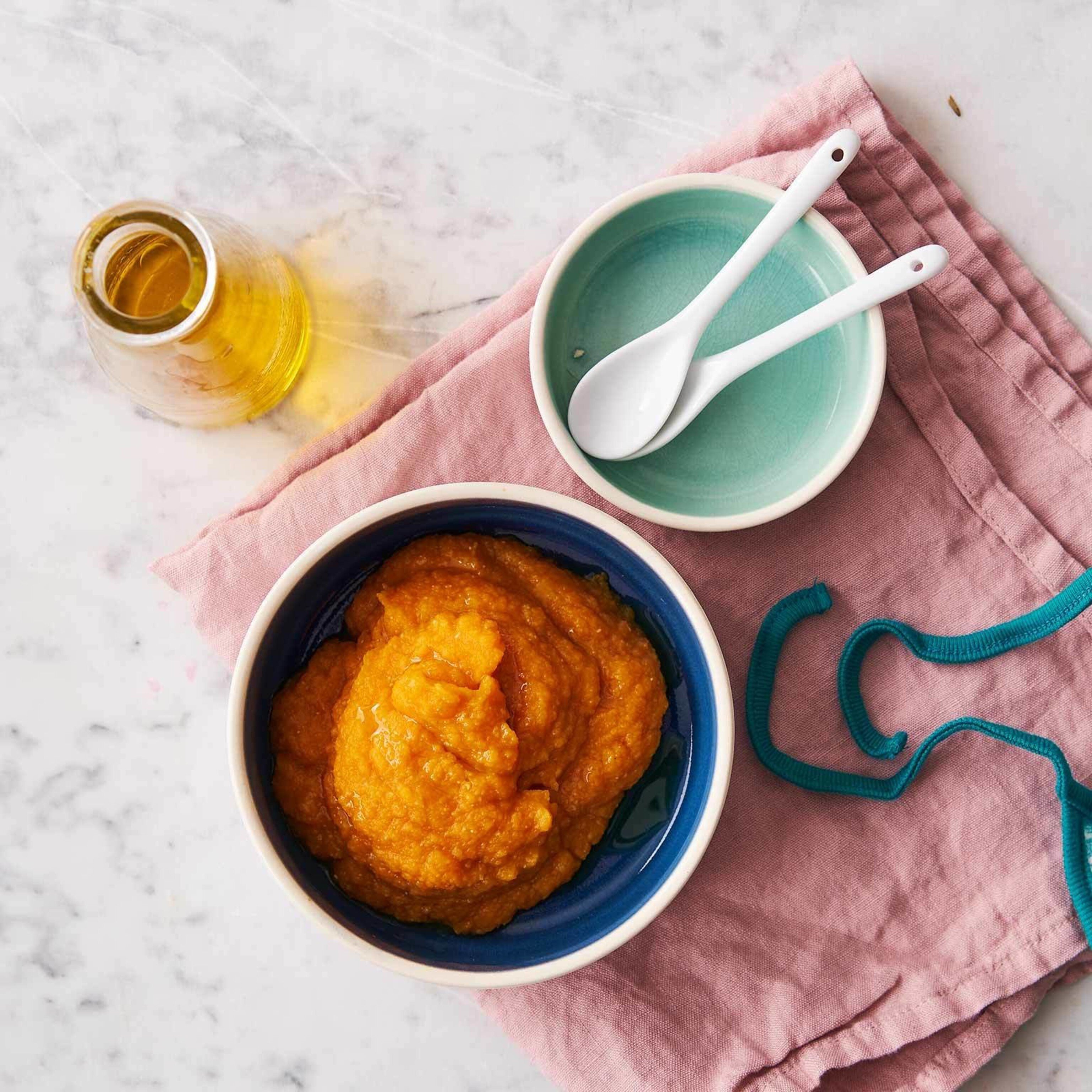 Bouillie carottes-lentilles