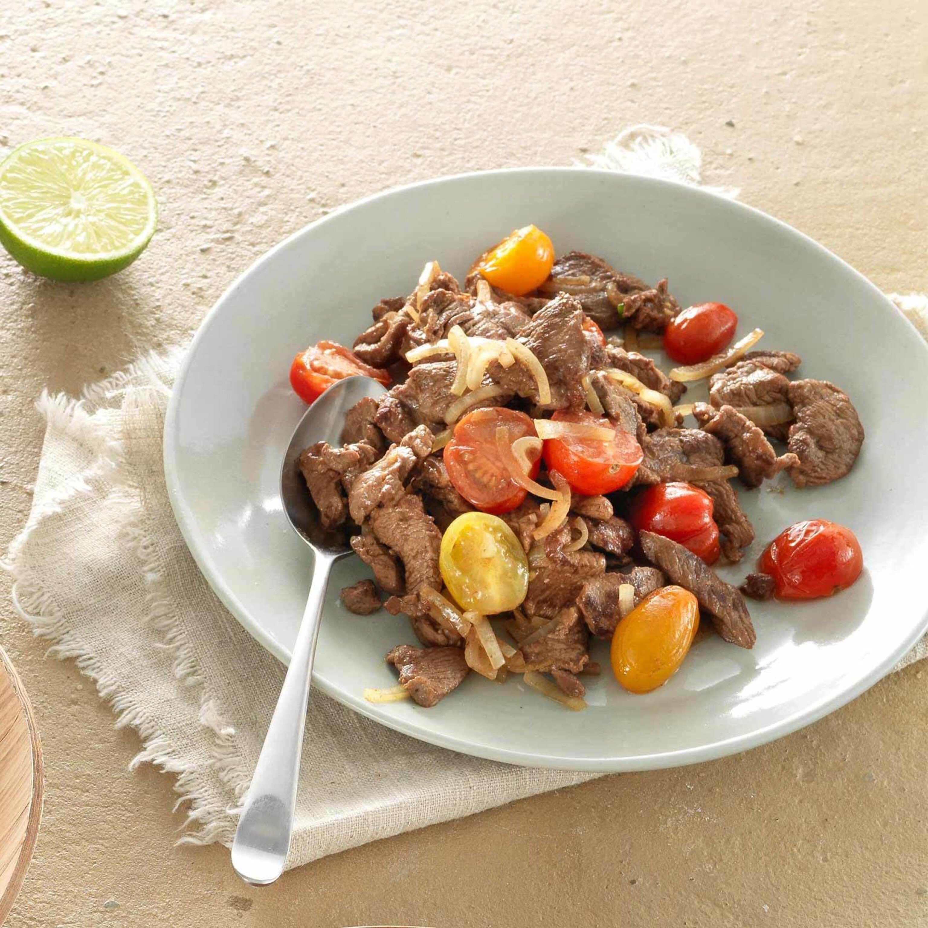 Rindfleischfüllung für Fajitas