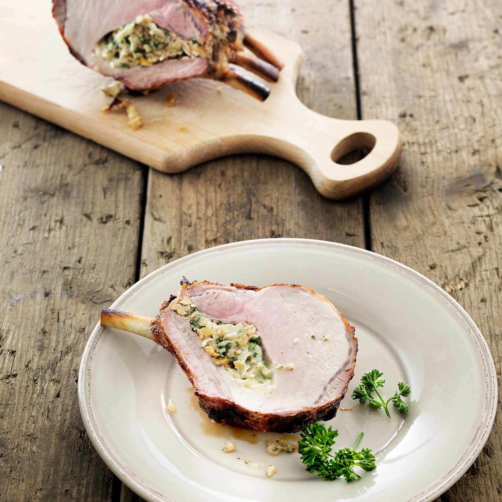 Gefüllter Kotelettbraten