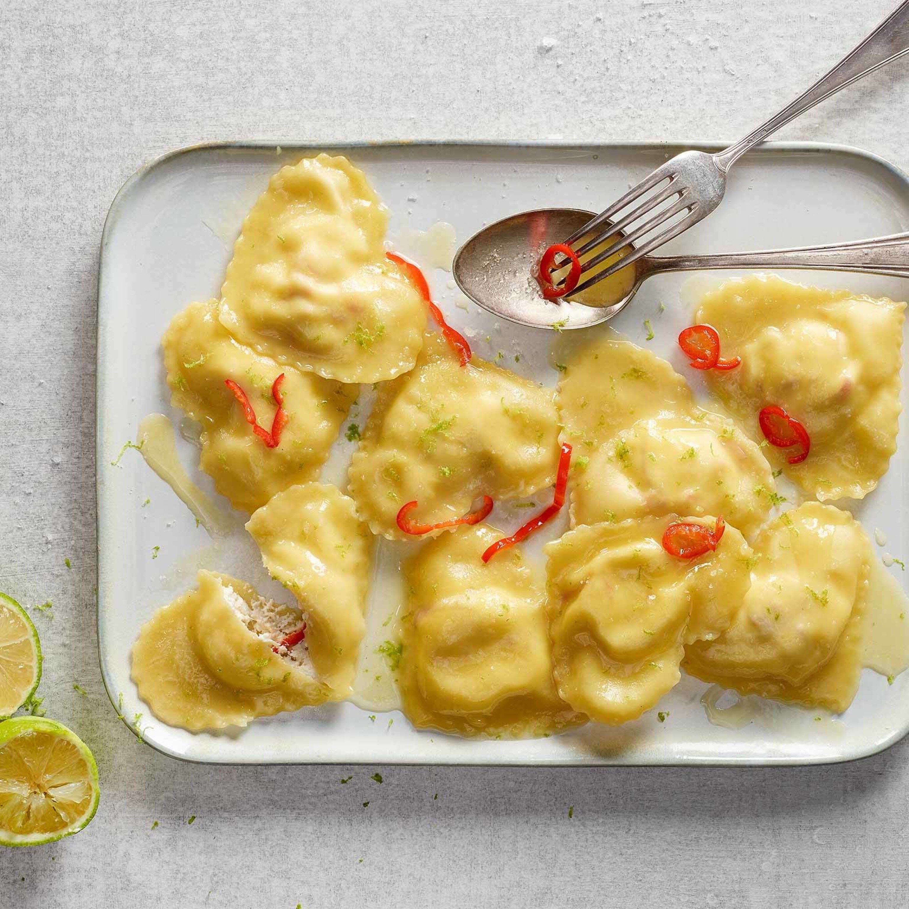 Ravioli-Herzen