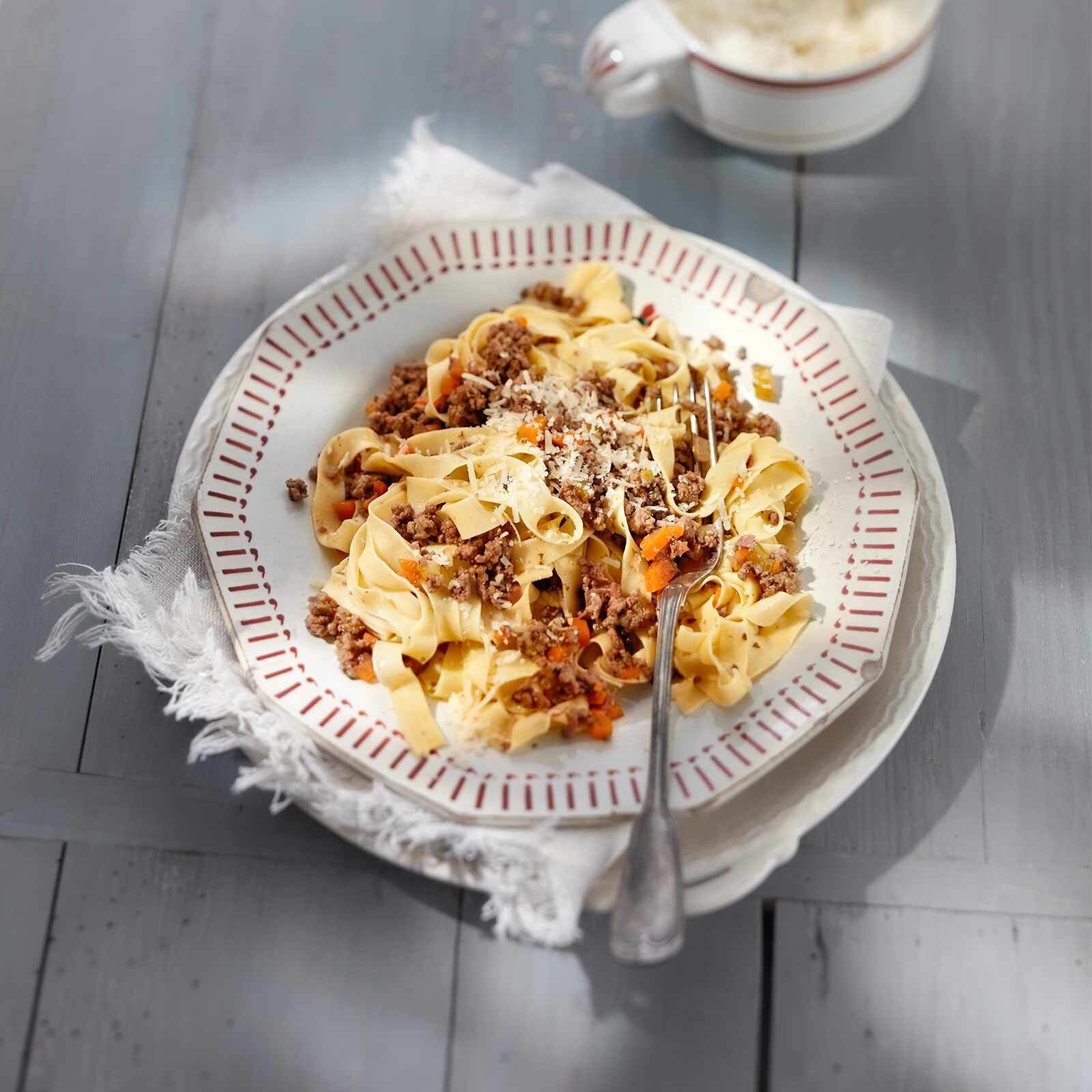 Tagliatelle al ragù bolognese
