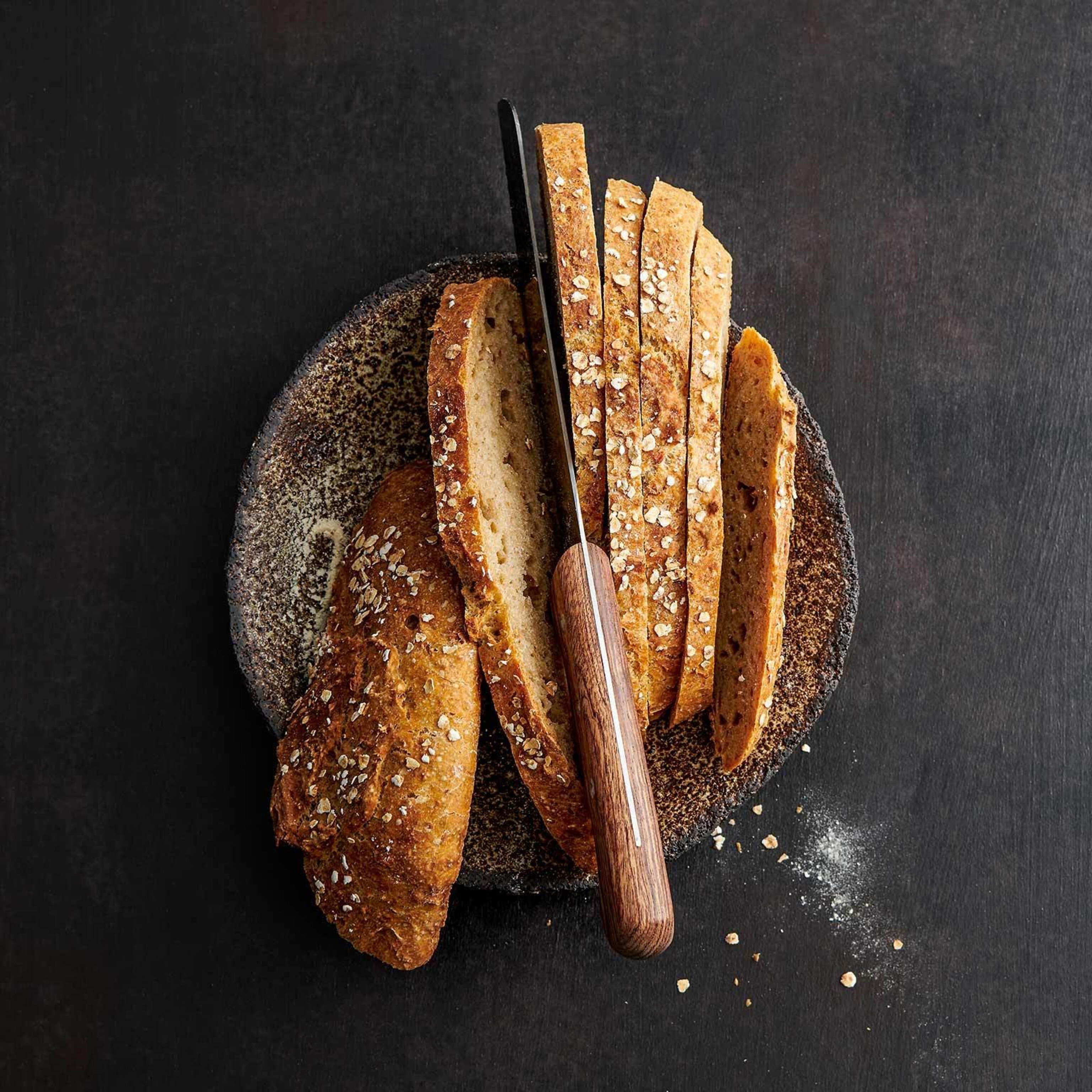 Mehrkornbrot ohne Kneten