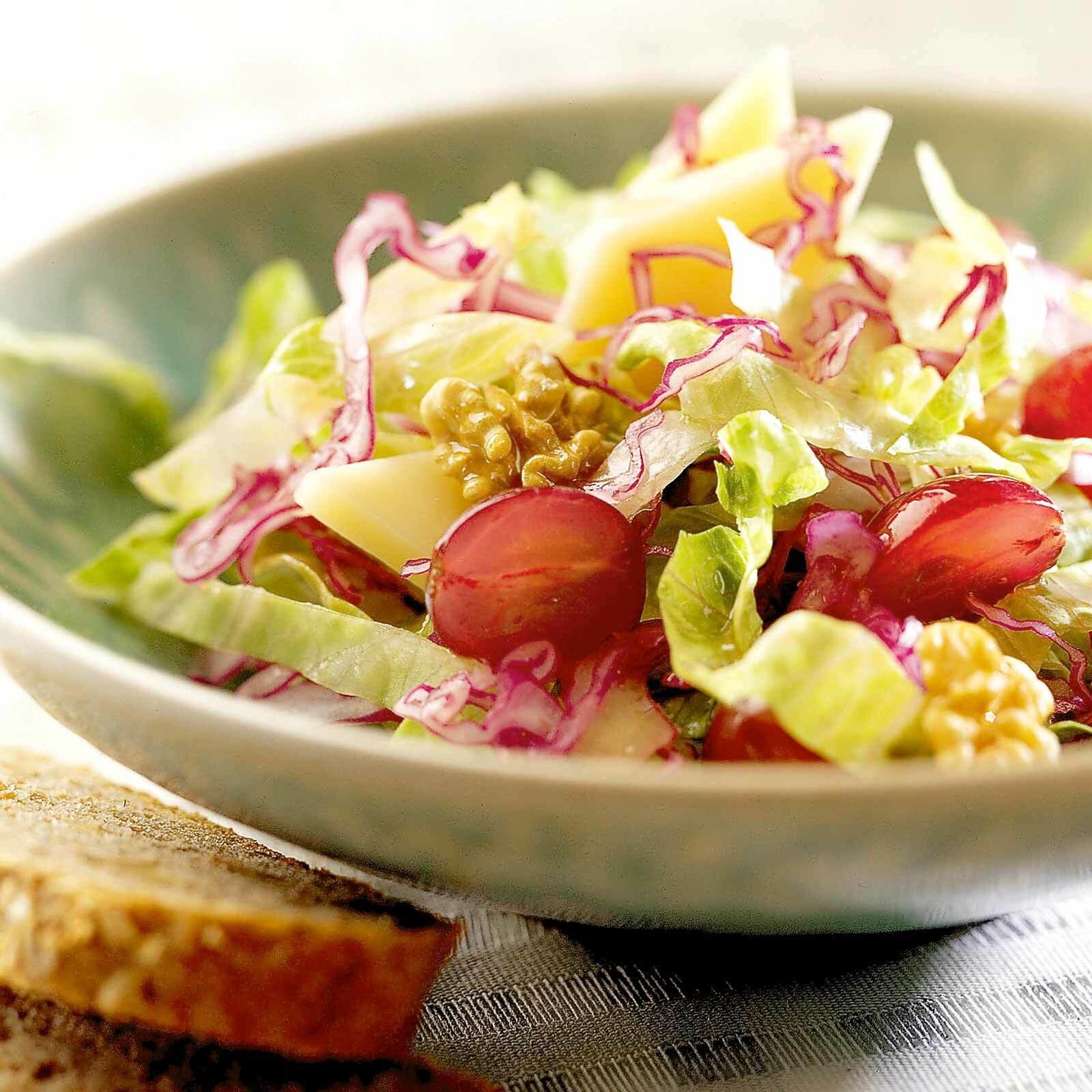 Herbstlicher Käsesalat