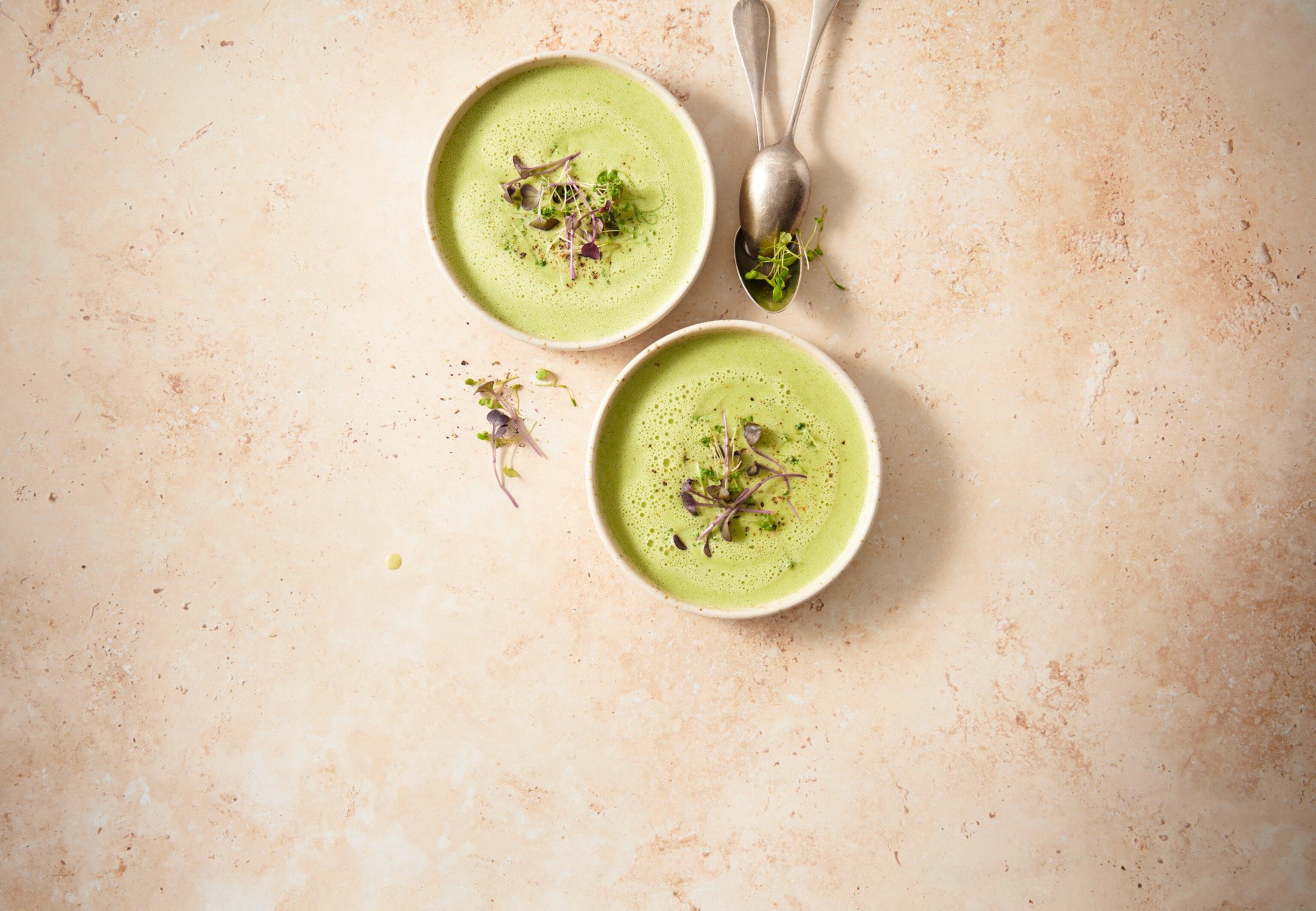 Kresse-Schaumsuppe
