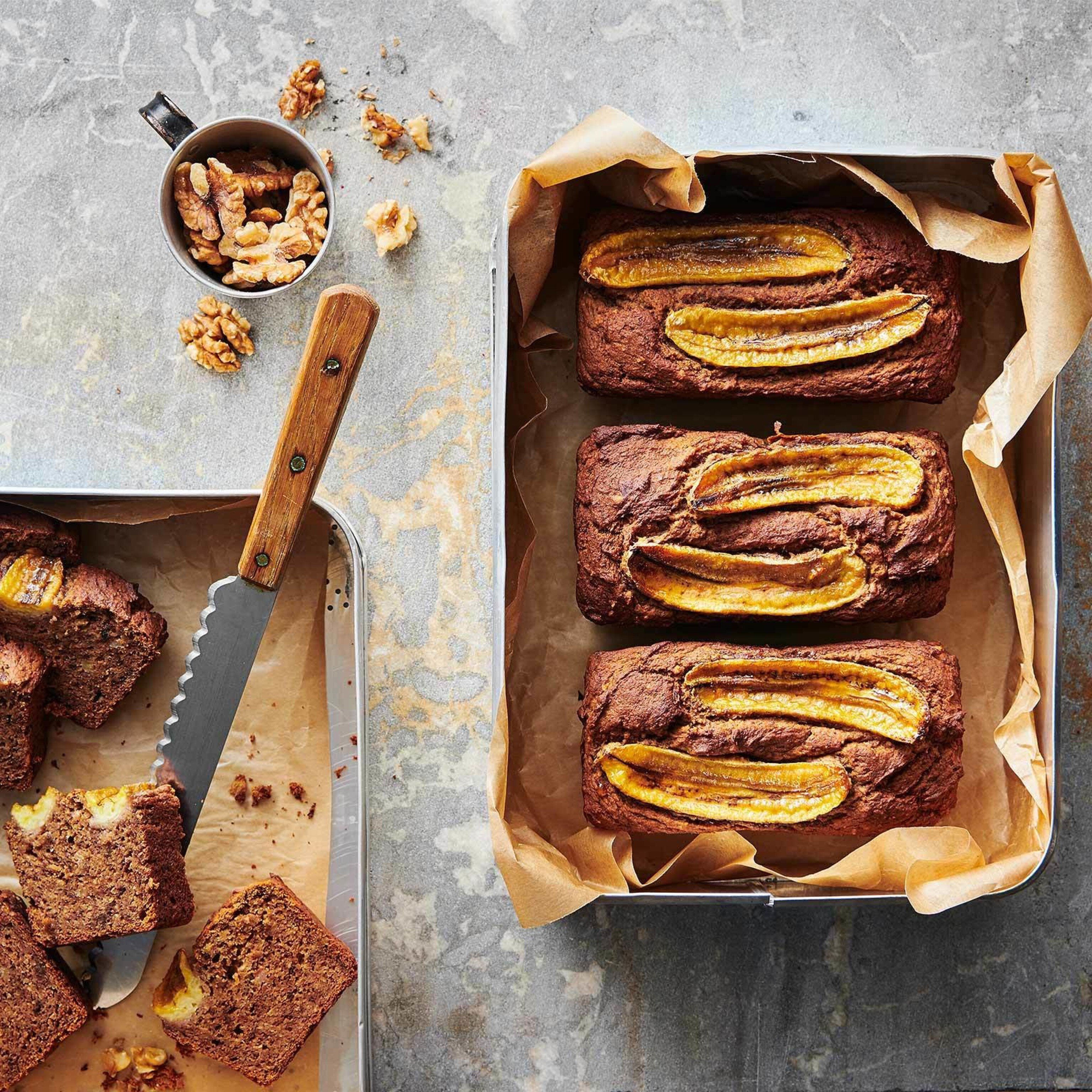 Glutenfreies Bananenbrot