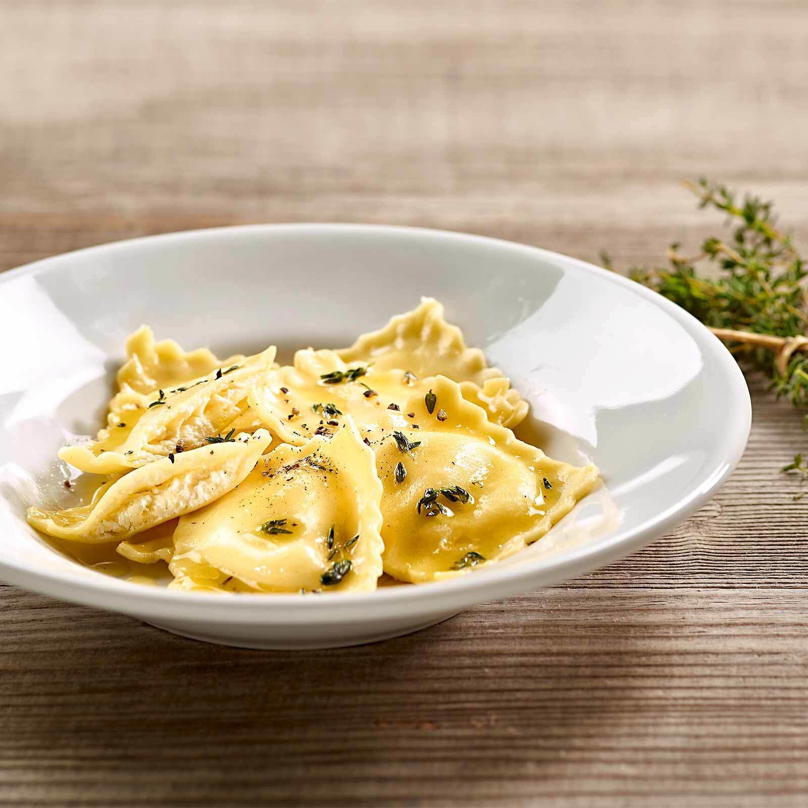 Raviolis ricotta-citron