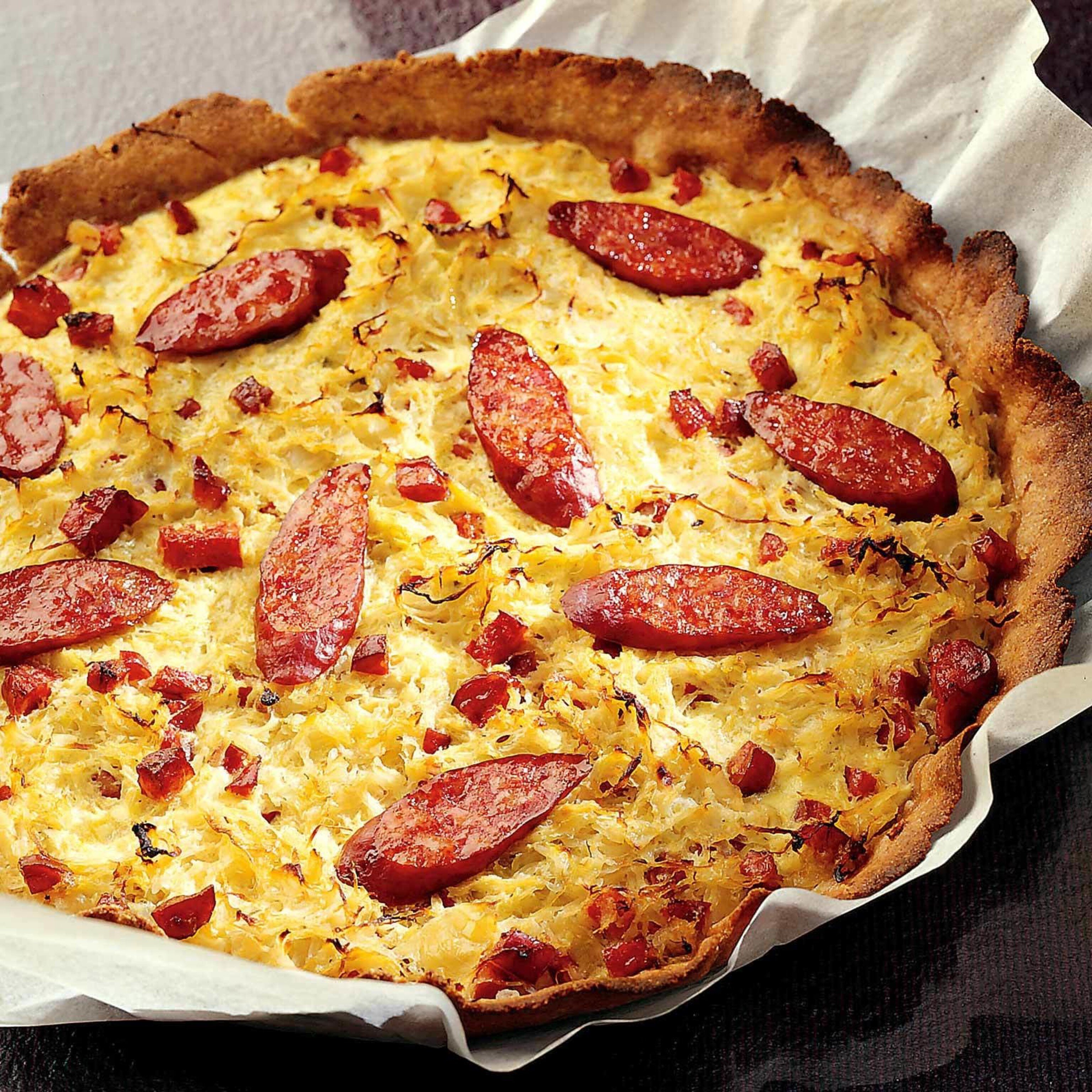 Sauerkraut-Kuchen