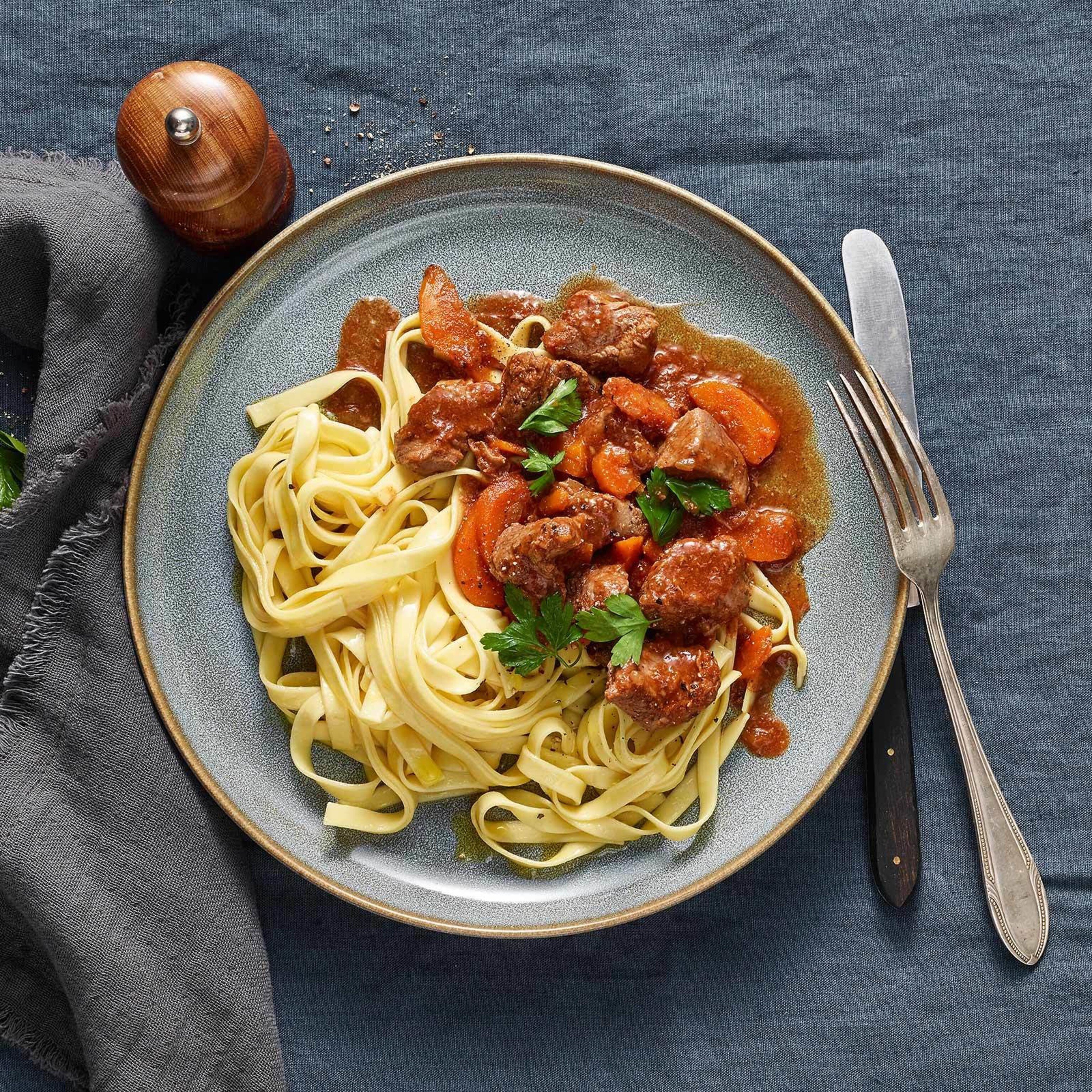 Herzhaftes Rindsragout
