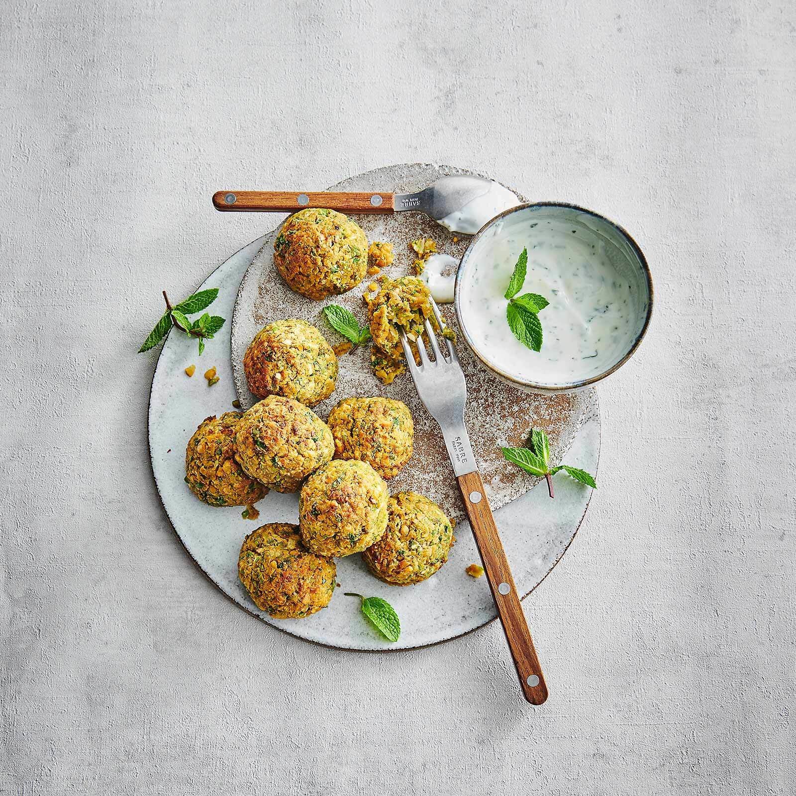 Airfryer Falafels aux petits pois